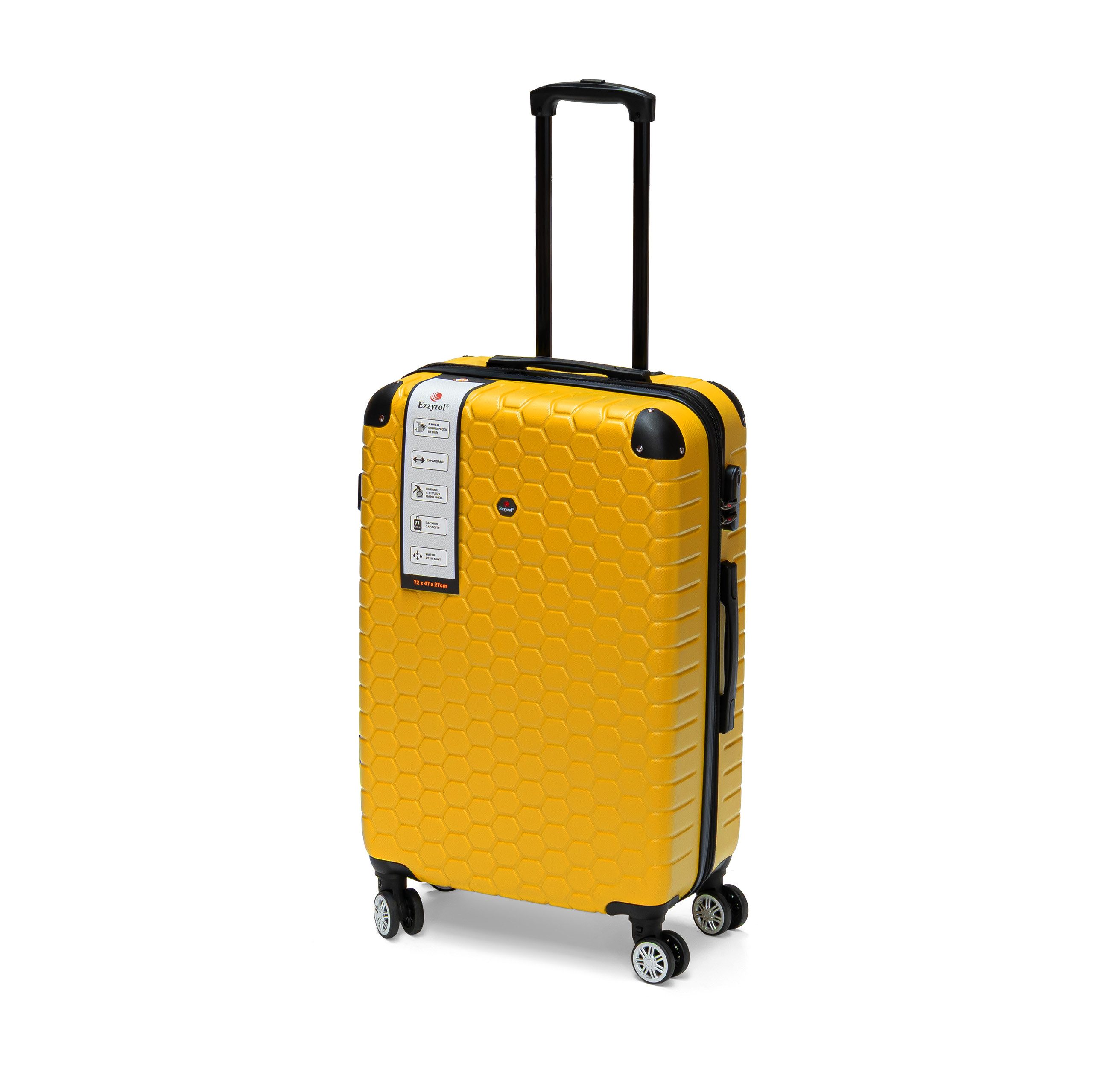 Ezzyrol® Hartschalen-Trolley Hartschalenkoffer mit 4 Lenkrollen, günstig online kaufen