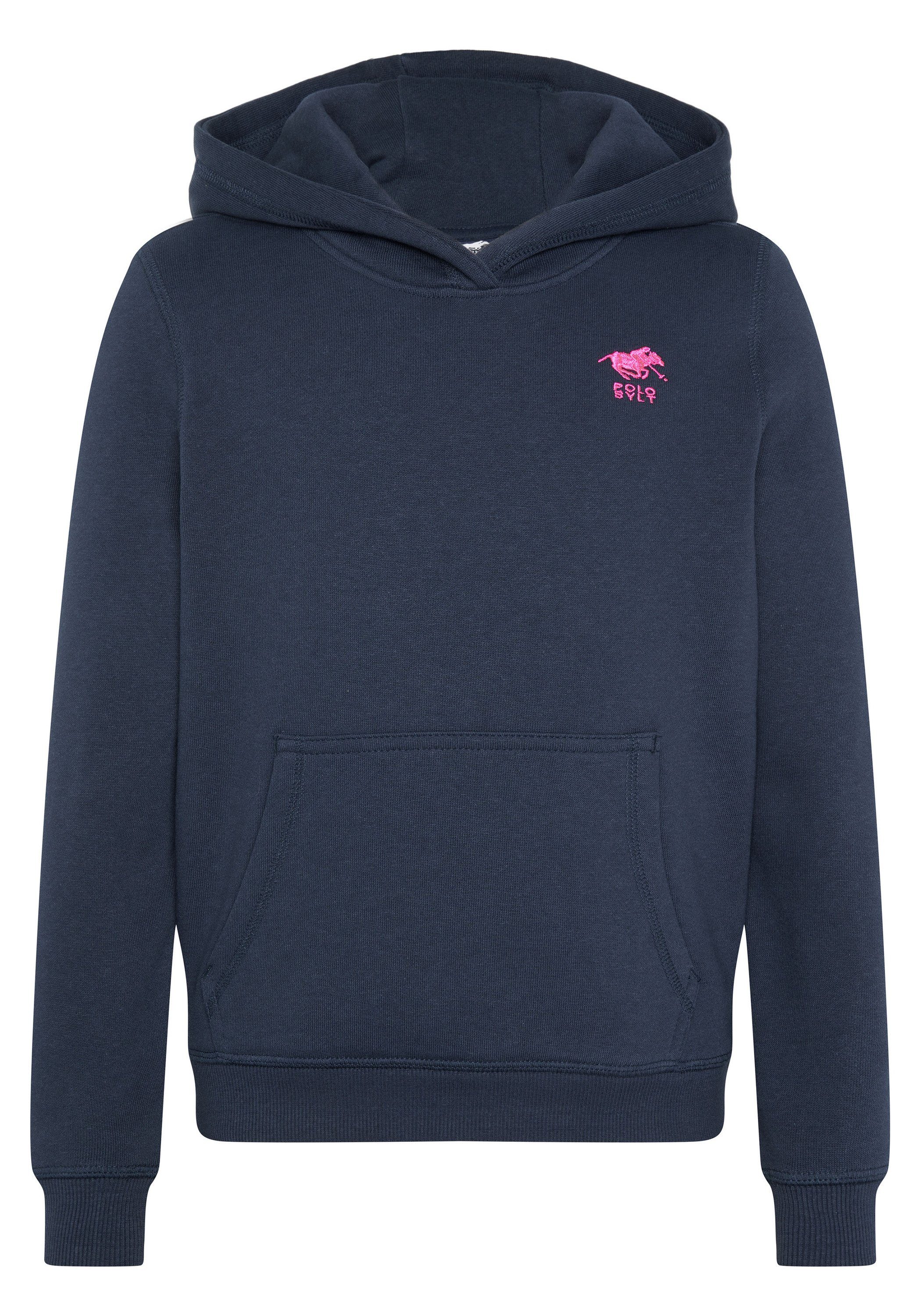 Polo Sylt Sweatshirt mit Label-Stitching