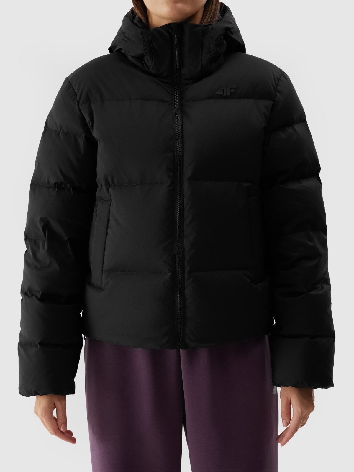 Elegantes Daunenjacke Wasserdicht Damen Bild