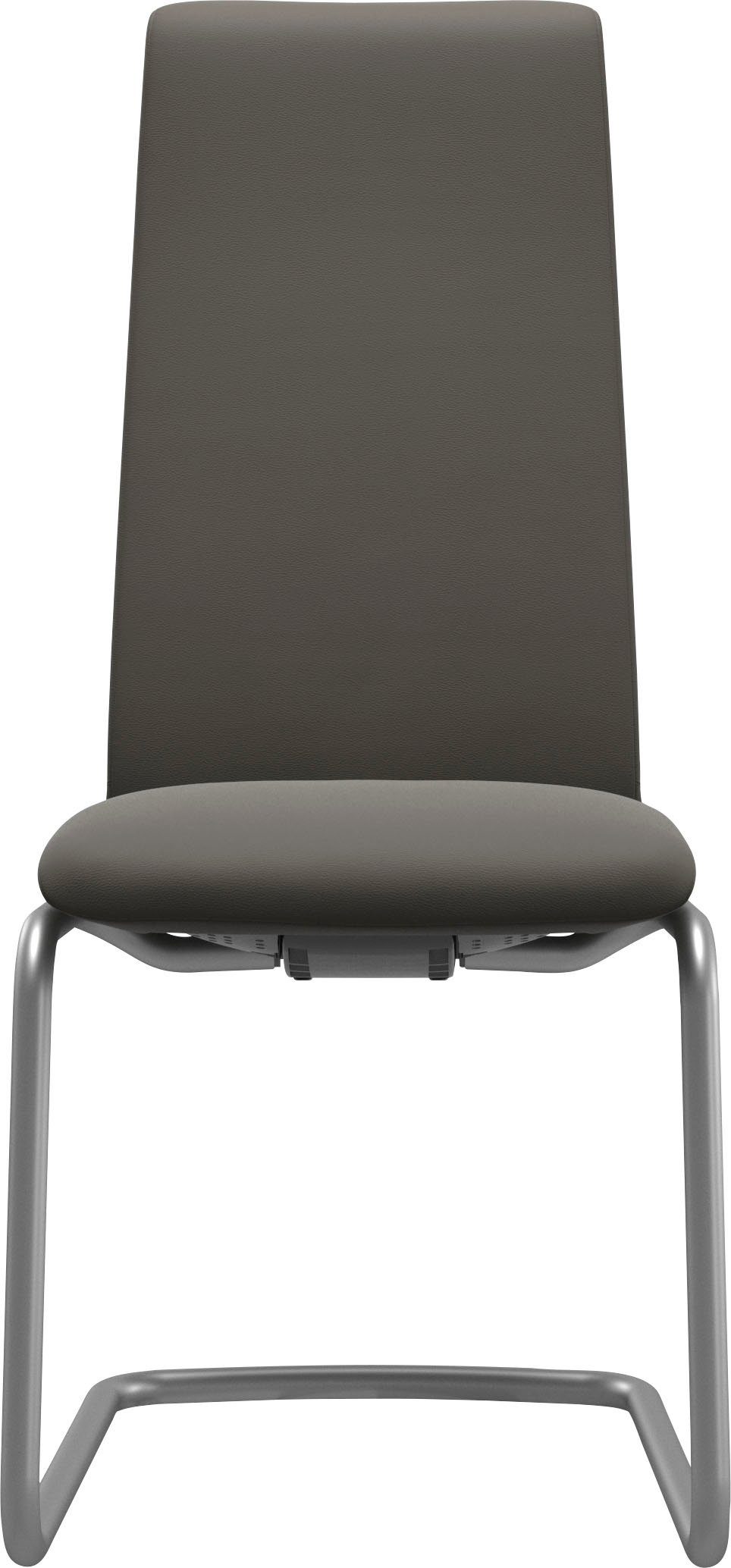 Back, matt mit Beinen aus Größe Stressless® Laurel, in Stahl Polsterstuhl M, High Chrom