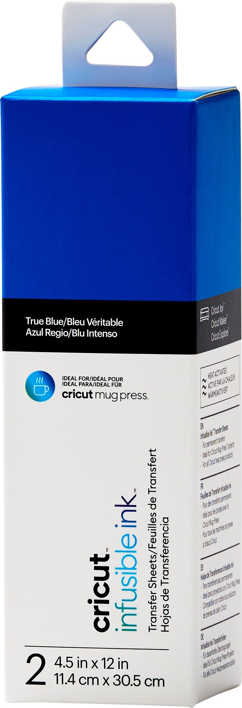 Cricut Dekorationsfolie Transferbogen Infusible Ink, 30,5 cm x 30,5 cm 2 Stück