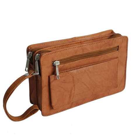 BAG STREET Handgelenktasche Bag Street - Leder Herren Handgelenktasche Herrentasche Auswahl