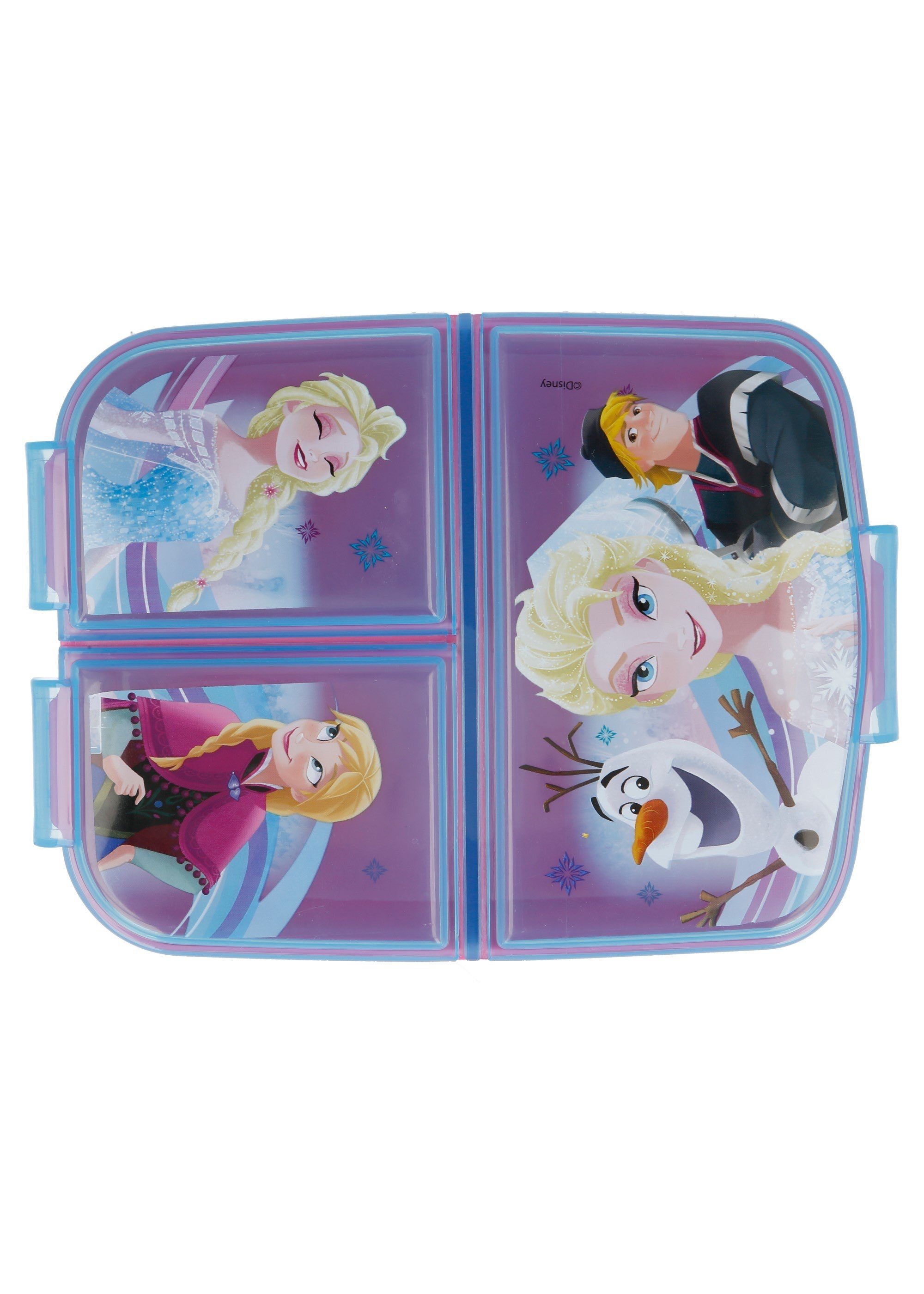 Elsa, und Vesperdose BPA-frei Lunchbox Anna Brotdose Fächern, Disney Olaf, 3 Frozen mit Eiskönigin