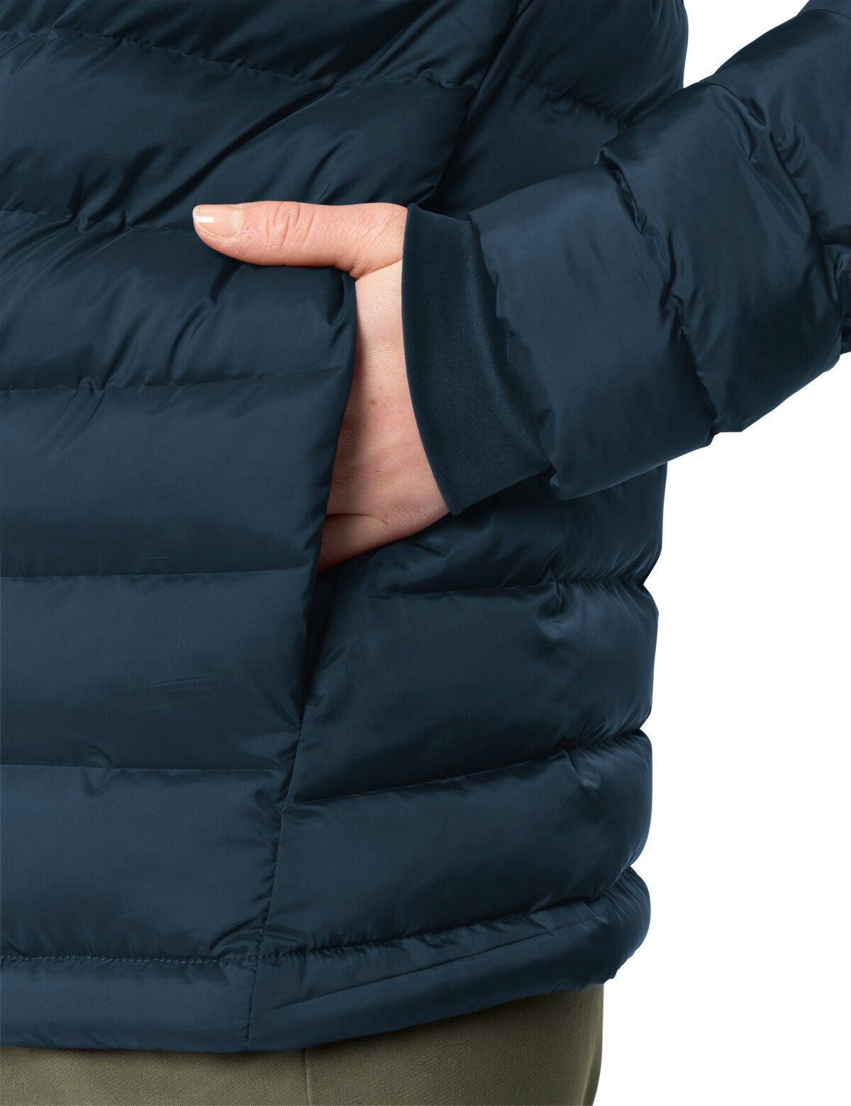 Klimaneutral Jacket Mineo Padded kompensiert Women's Outdoorjacke VAUDE sea dark (1-St)