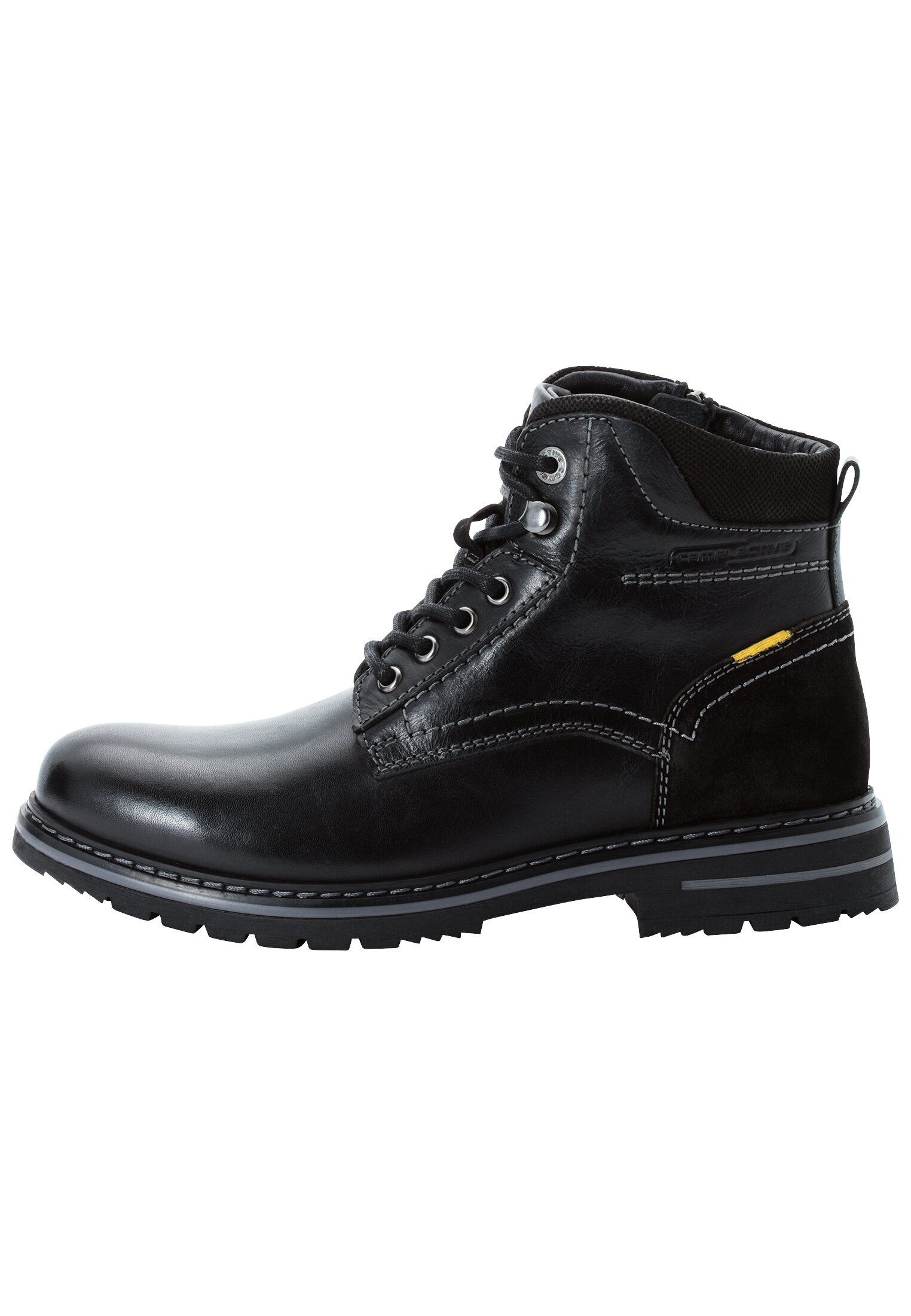 camel active Leder Boot Schnürschuh