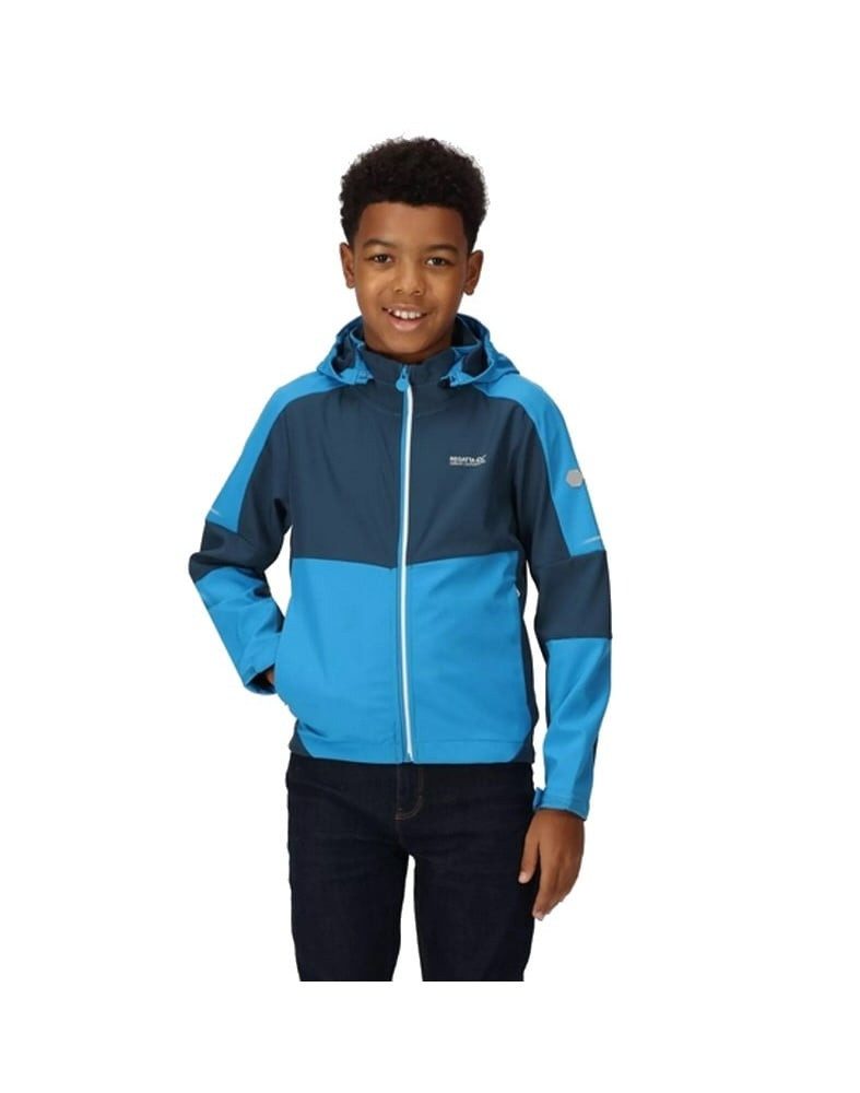 Softshelljacke Acidity VI (wasserdicht, winddicht) blau Kinder