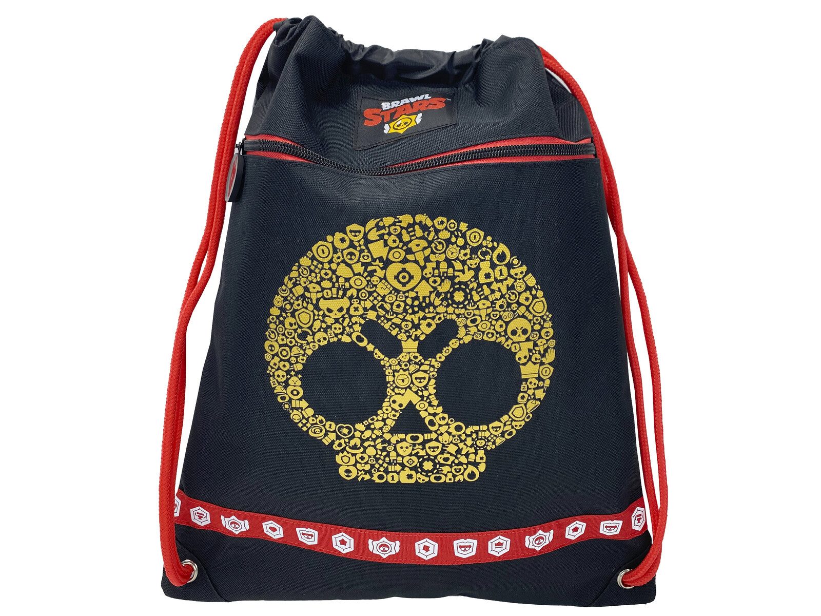 Brawl Stars Turnbeutel 43 × 33 cm Sportbeutel für Kinder mit Kordelzug für Schule und Sport (1-tlg)