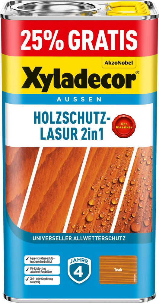 Xyladecor Holzschutzlasur 2in1