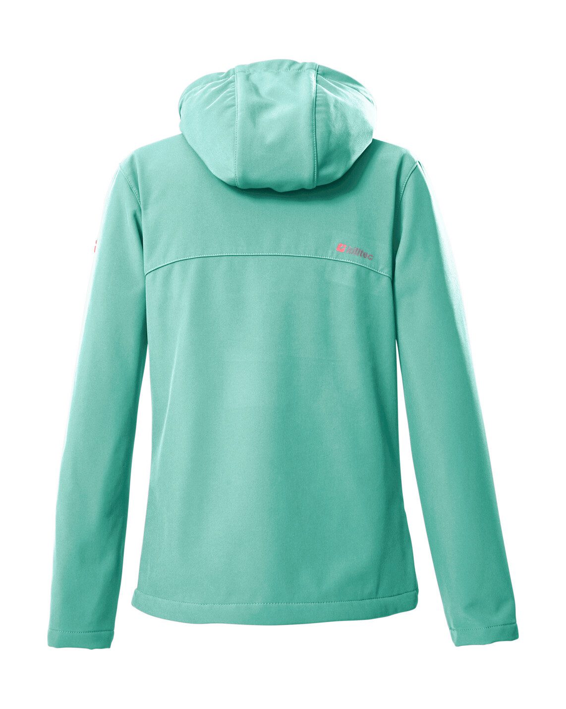 Killtec Softshelljacke Girls Softshelljacke Wasserabweisend, verstellbare Kapuze u Ärmel, Fleece-Innenfutter