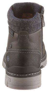 Dockers by Gerli Schnürboots Hiking Boot, Trekking Boot, Schnürstiefel mit Reißverschluss