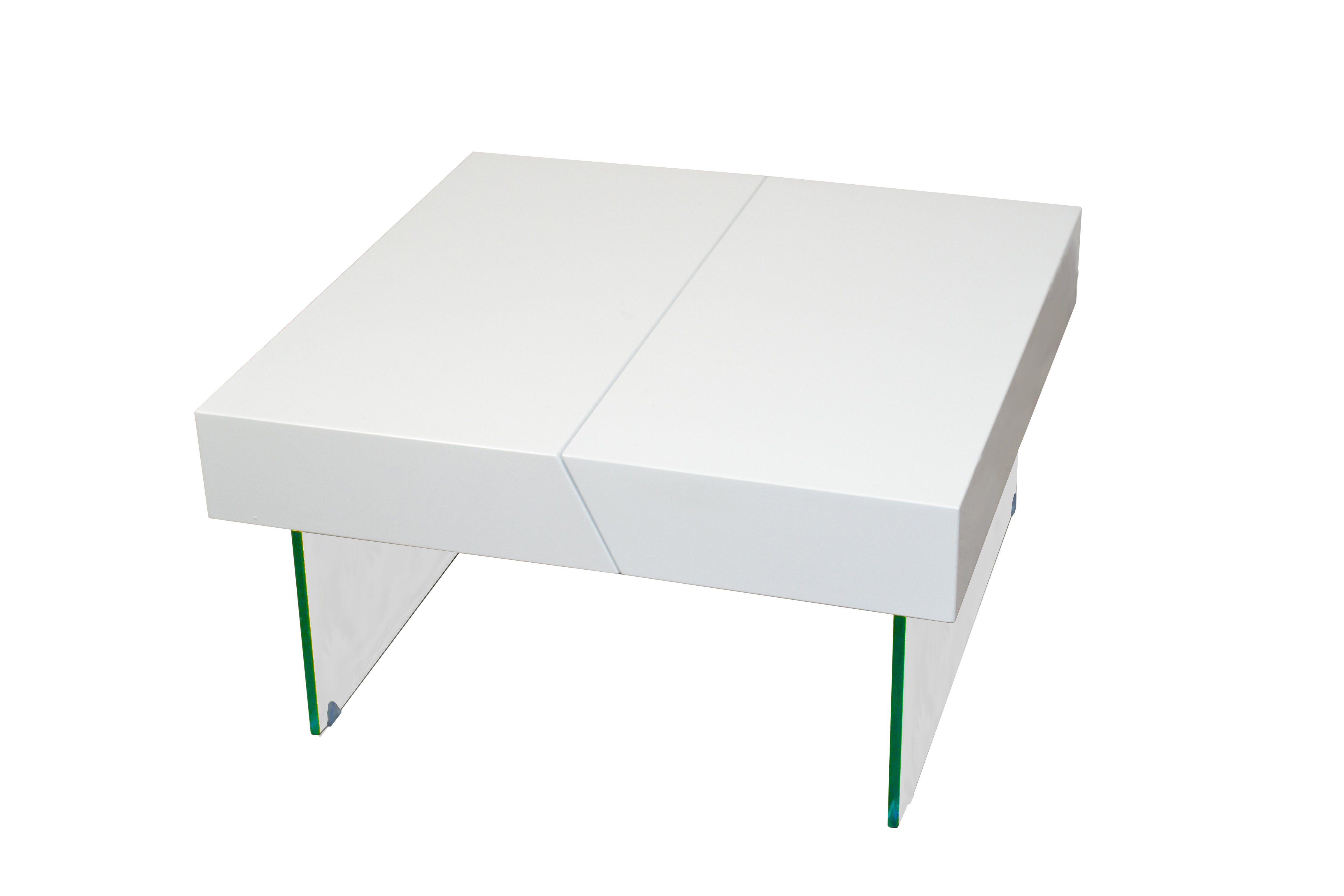 moebel-direkt-online Couchtisch Tom, Sicherheits-Klarglasplatten als Standf günstig online kaufen