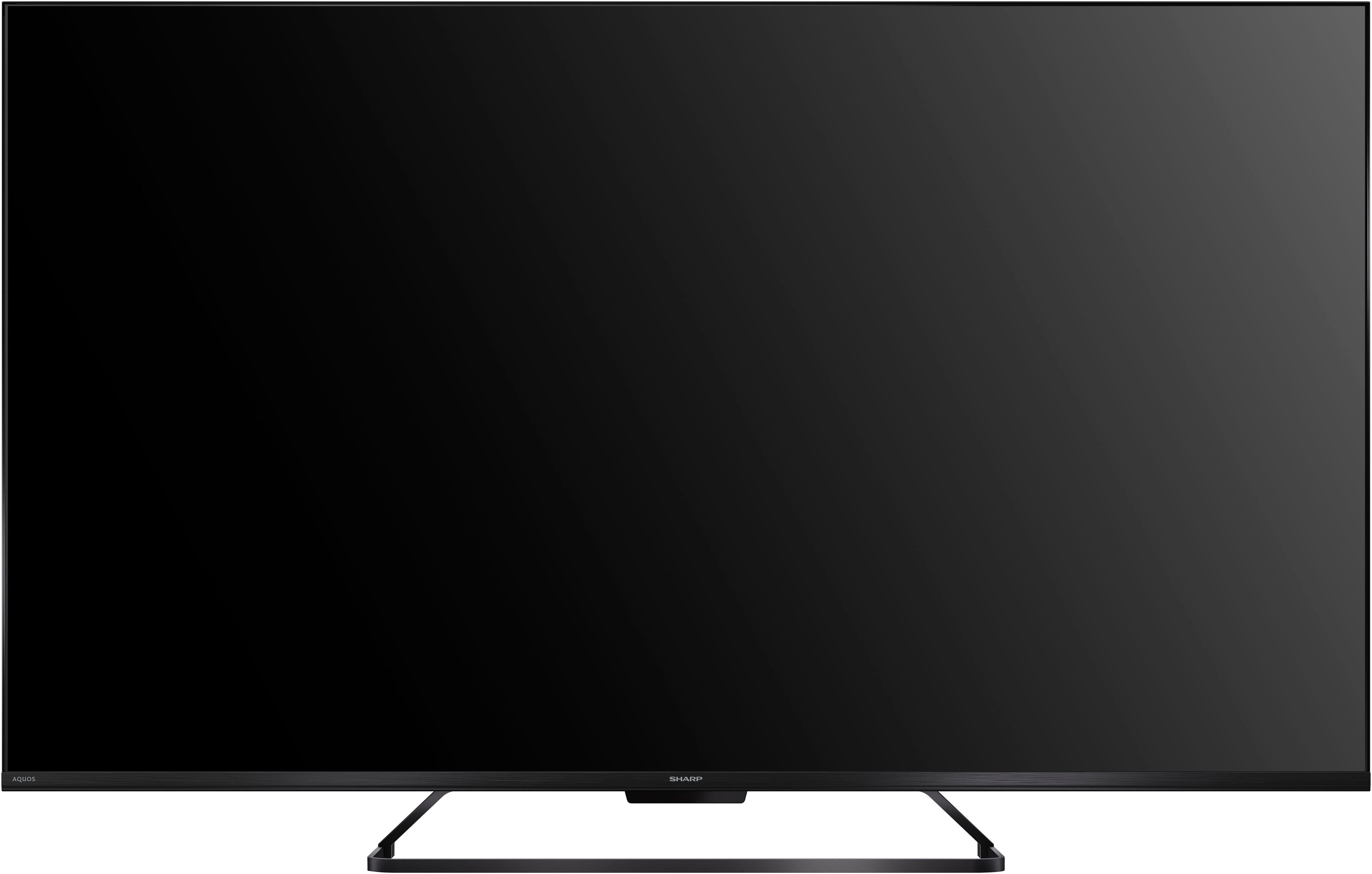 Sharp 4T-C55HRx QLED-Fernseher (139 cm/55 Zoll, 4K Ultra HD, Smart-TV, Google TV)