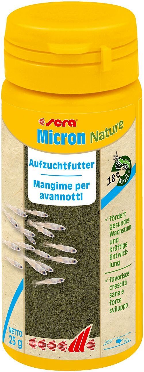 Aquariendeko sera Micron Nature Aufzuchtfutter 50 ml