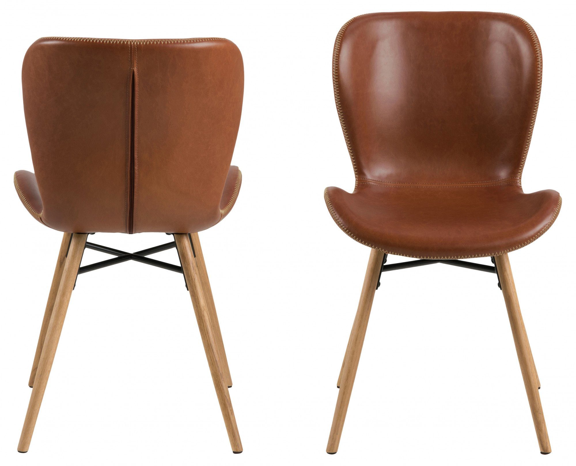 ACTONA GROUP Esszimmerstuhl (Set) 2 Stk. in verschiedenen Bezugsqualitäten günstig online kaufen