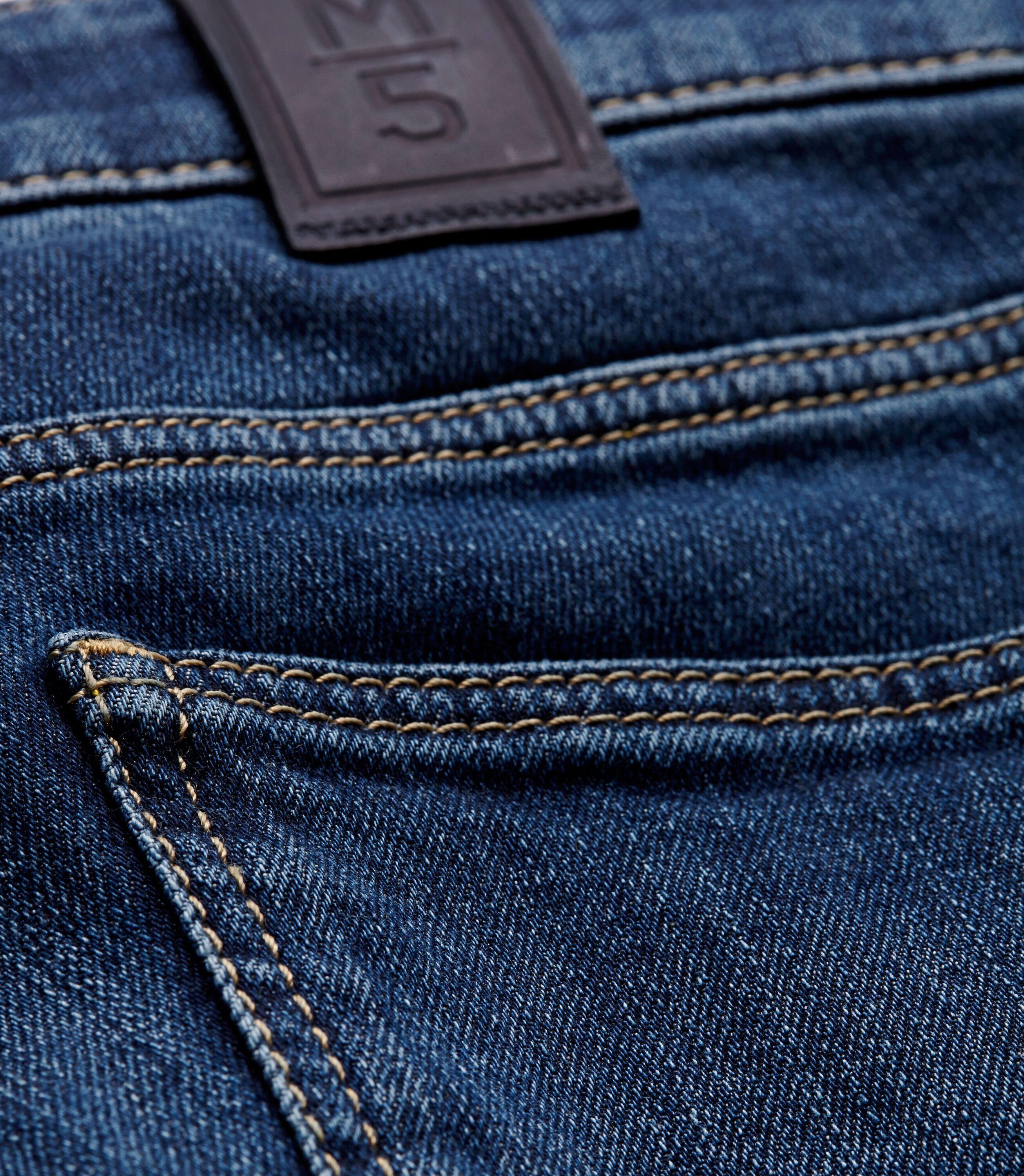 MEYER Regular-fit-Jeans im Jeans Fit Five marine Style Pocket Regular 6209 M5