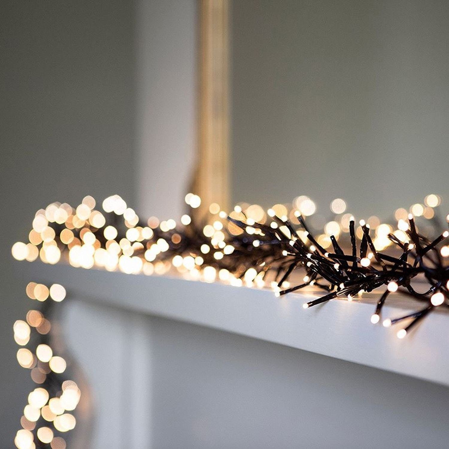 New Home Lichterkette »LED Cluster-Lichterkette 9,5m Büschellichterkette  Weihnachtsbeleuchtung Balkon«
