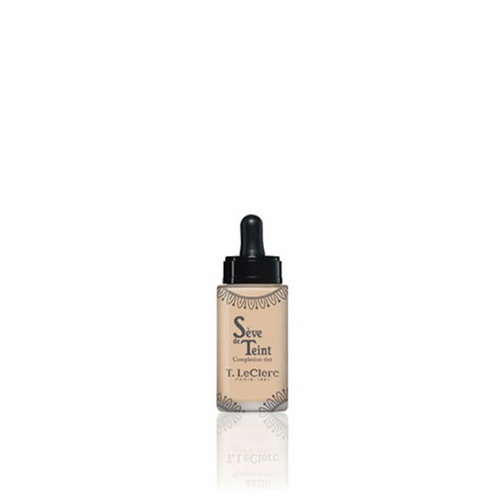 Perrigo Haarspülung T leclerc Teint Tint Spf 6 Flüssige Foundation Make up 30ml 01 Clair