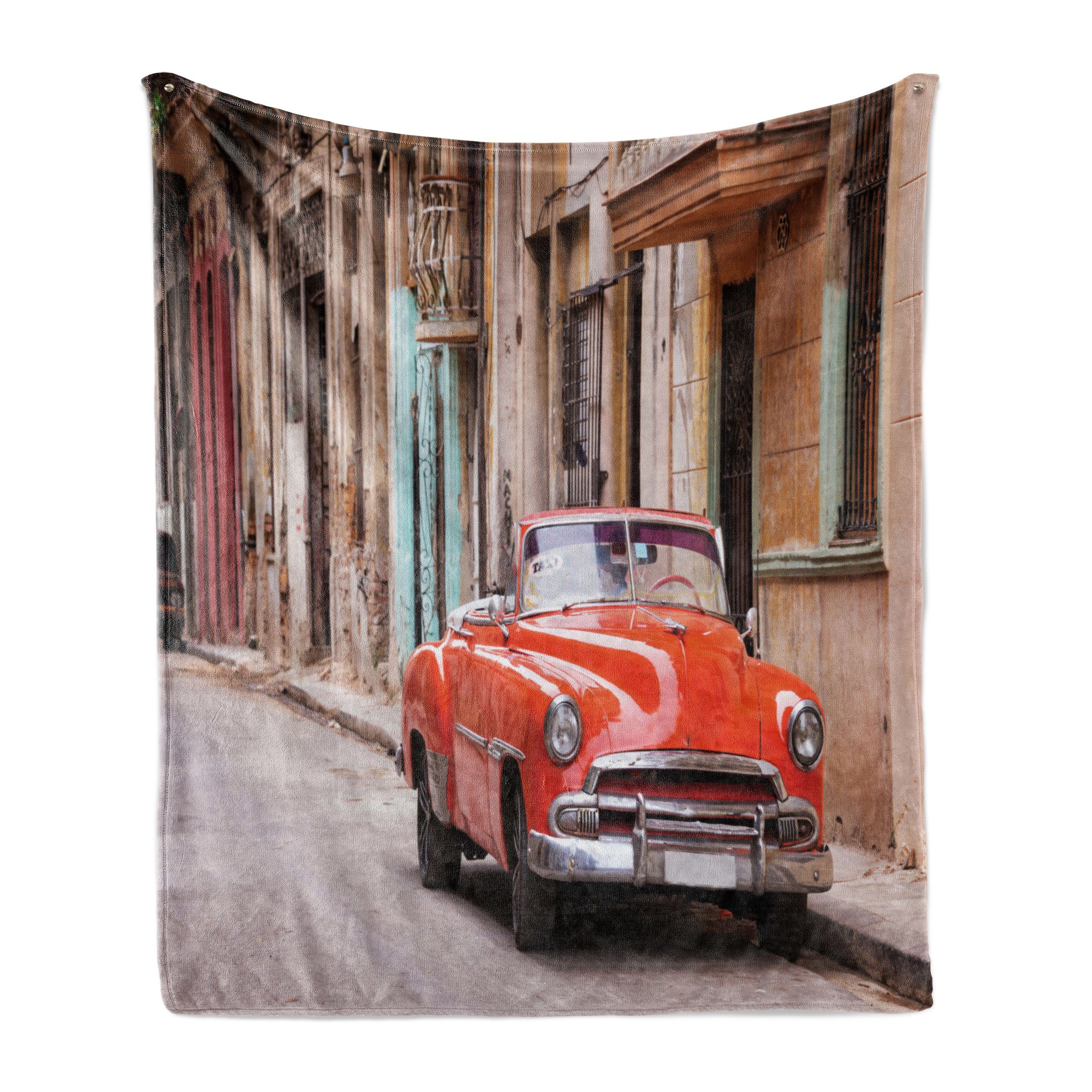 Autos Gemütlicher Klassische amerikanische Plüsch Innen- Havana für den Wohndecke und Abakuhaus, Außenbereich,