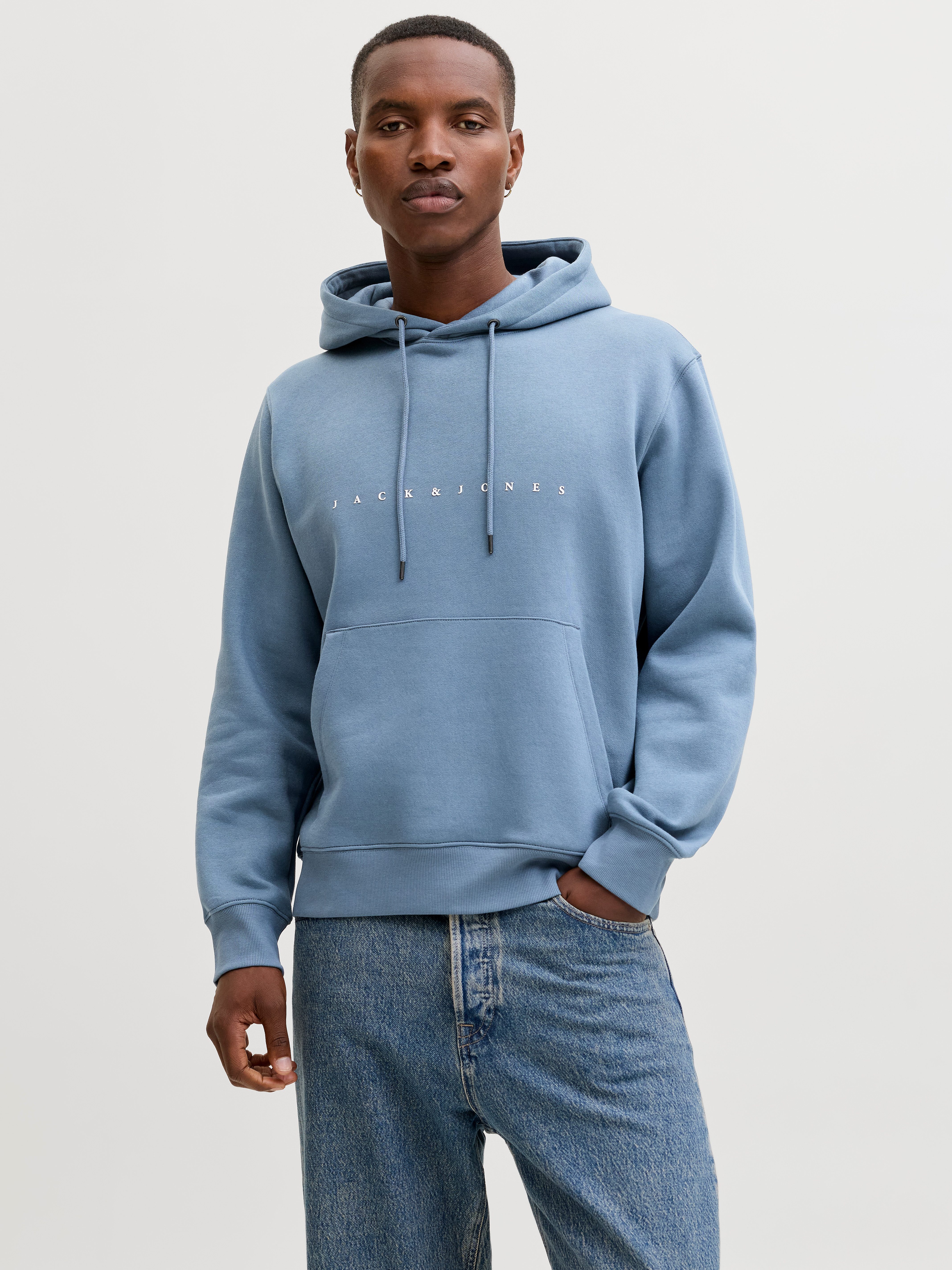 Jack & Jones Kapuzensweatshirt JJESTAR mit 3D-Print und Kapuze für vielseitige Anlässe Baumwollmischung, relaxed fit