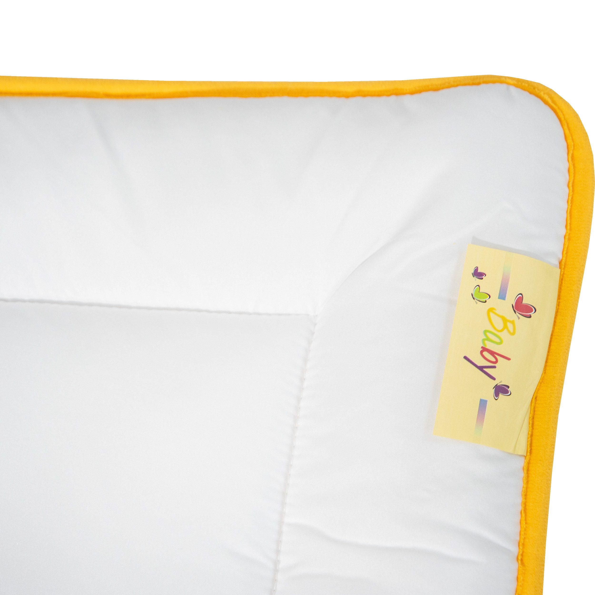 Traumschloss Kopfkissen Baby, Füllung: 100% Polyester, Bezug: 100% Polyester, kuschelig weicher Bezugsstoff und atmungsaktive Faserfüllung – Bild 4 von 5