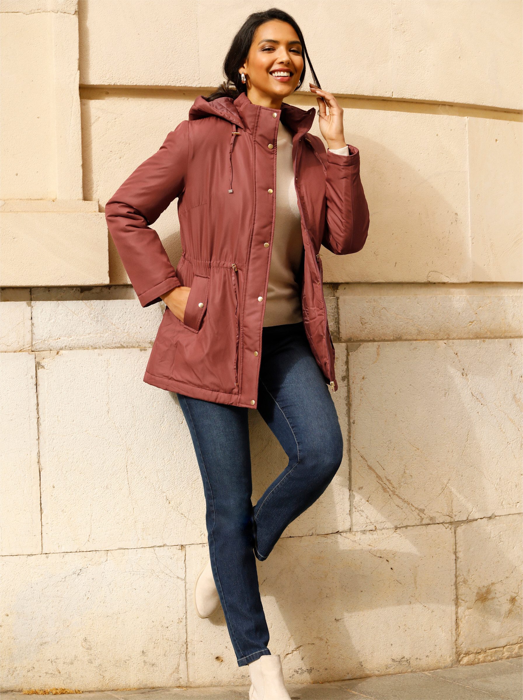 Sieh an! Allwetterjacke Steppjacke . günstig online kaufen