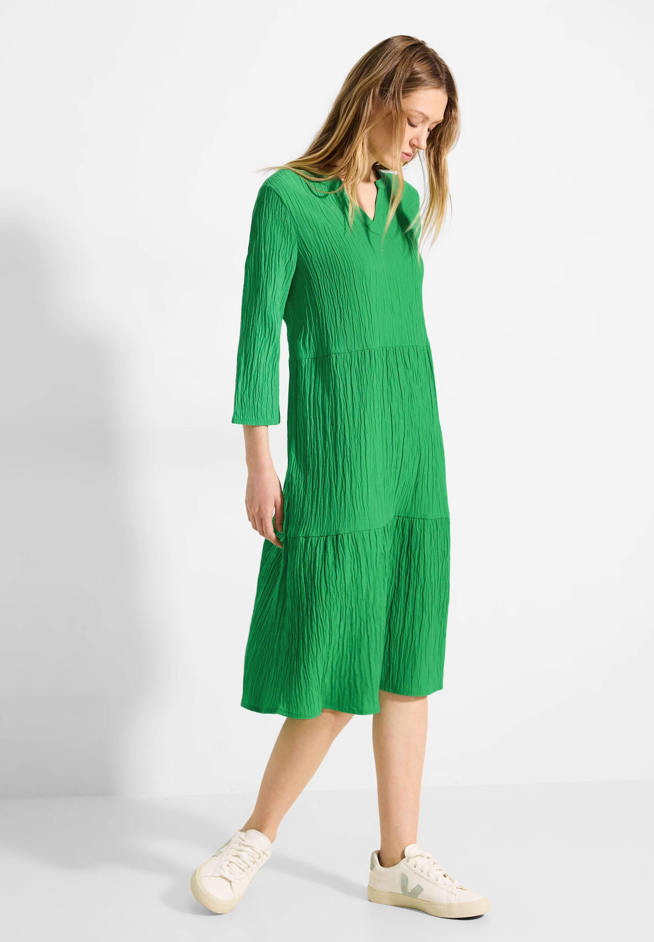 CECIL Blusenkleid in Unifarbe günstig online kaufen