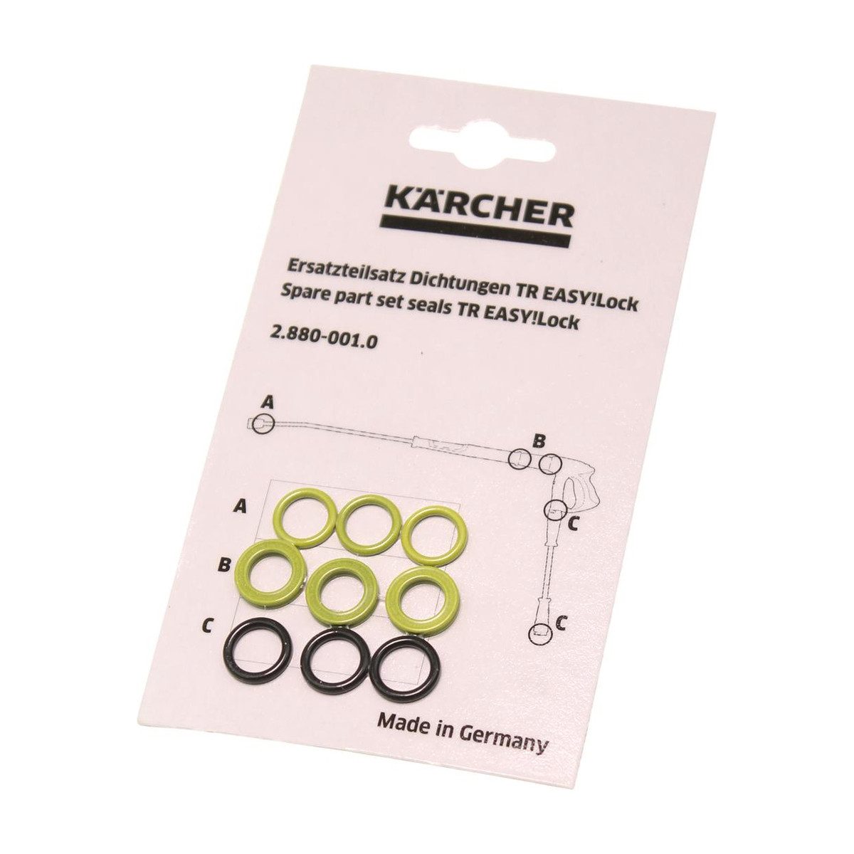 KÄRCHER Hochdruckreiniger-Düse Kärcher 2.880-001.0 Dichtungs-Set für Hochdruckreiniger (siehe Beschre