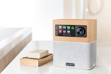 Sonoro Stream Ahorn Weiß Internet-Radio (Digitalradio (DAB), FM-Tuner, Internetradio)