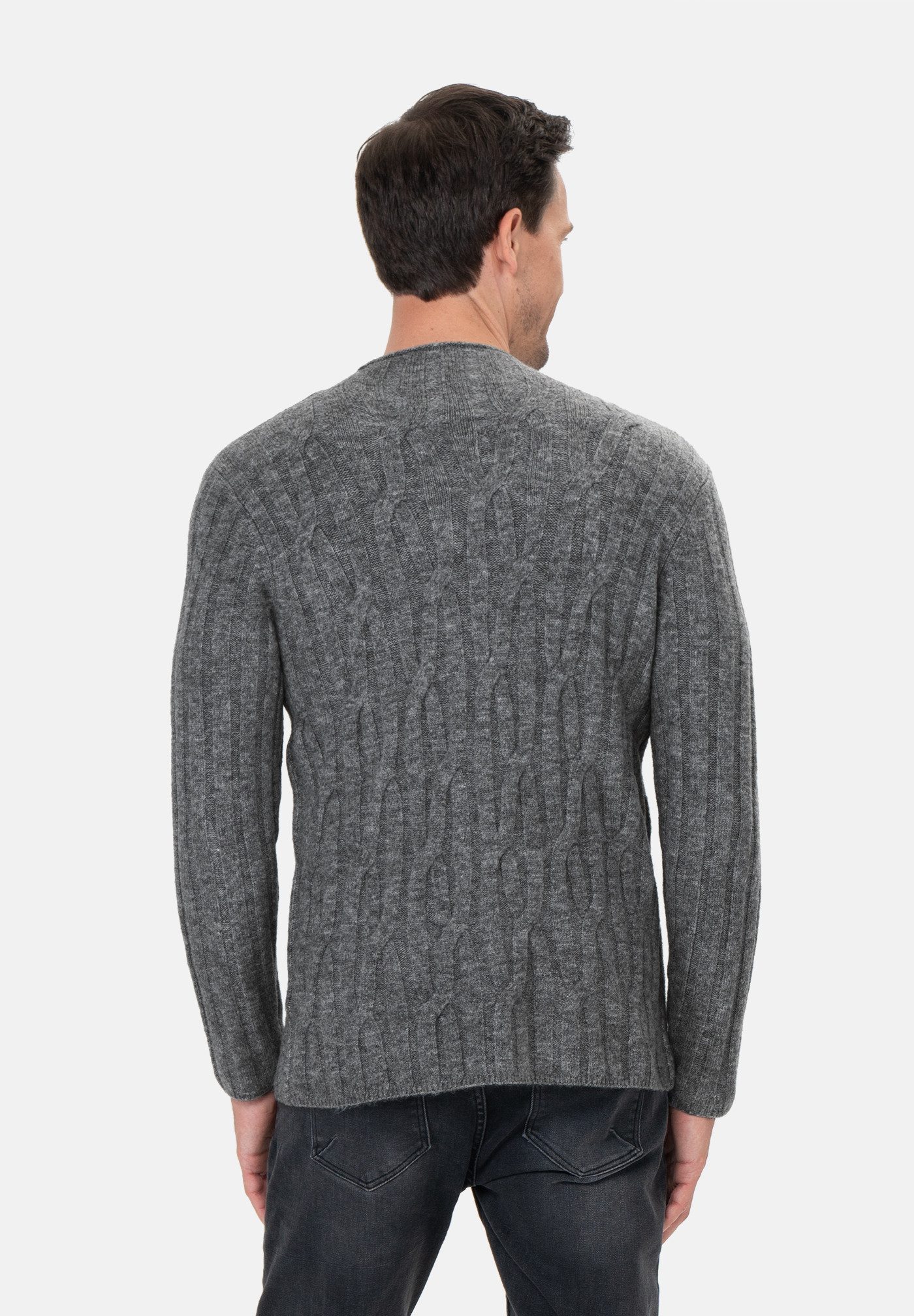 Key Largo Rundhalspullover MST KLFOUNDER round (1-tlg)