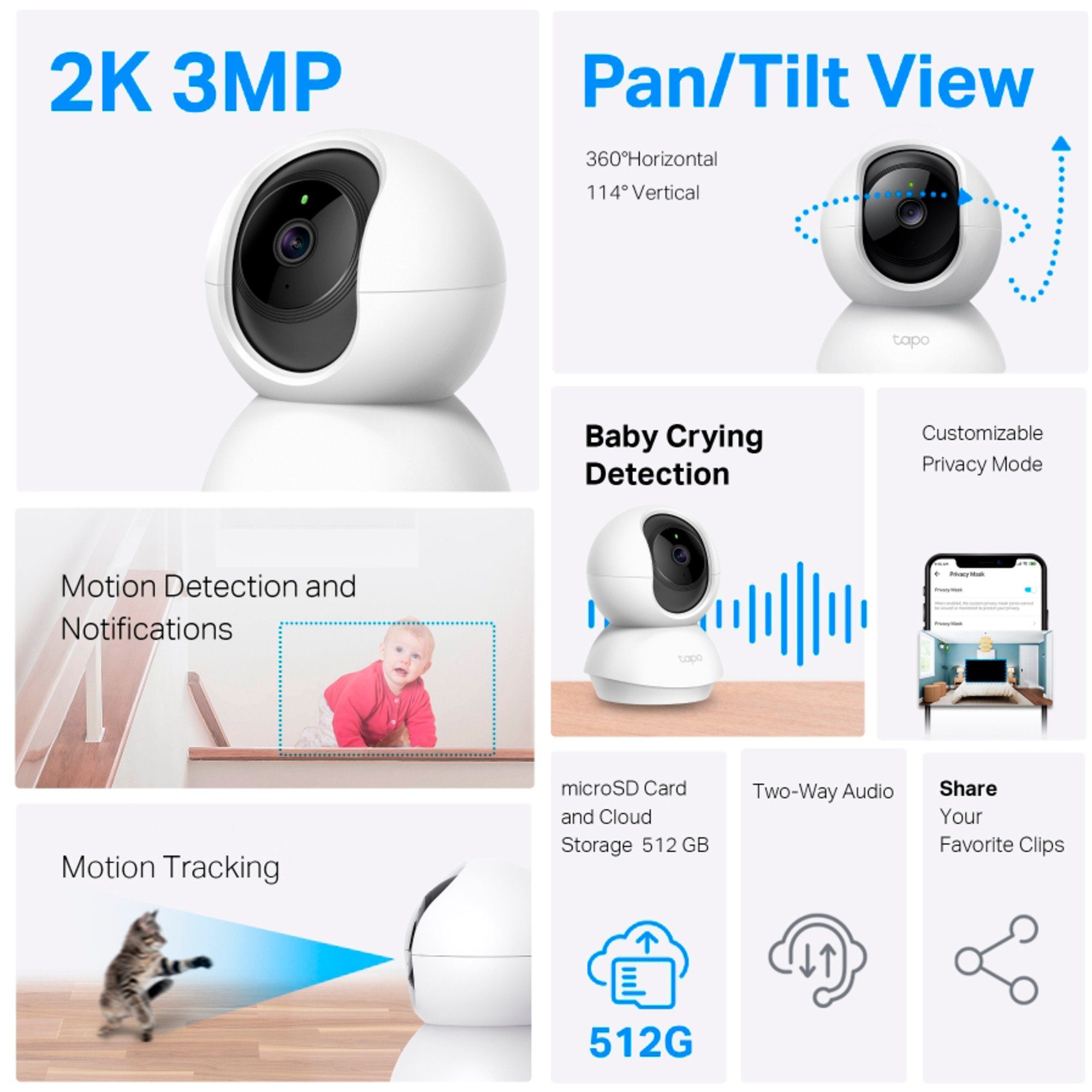 tp-link Überwachungskamera TP-Link TC71, Überwachungskamera