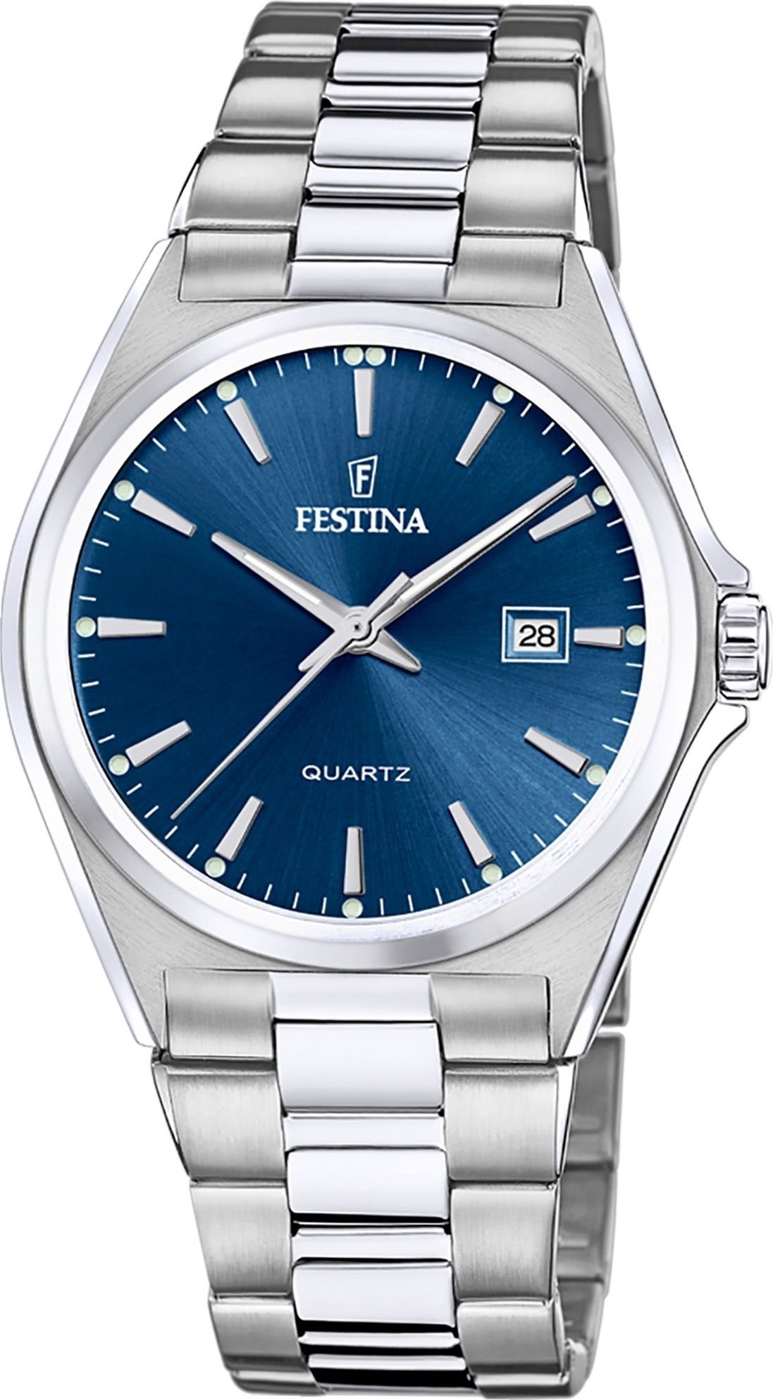 Quarzuhr Festina Herrenuhr Klassik