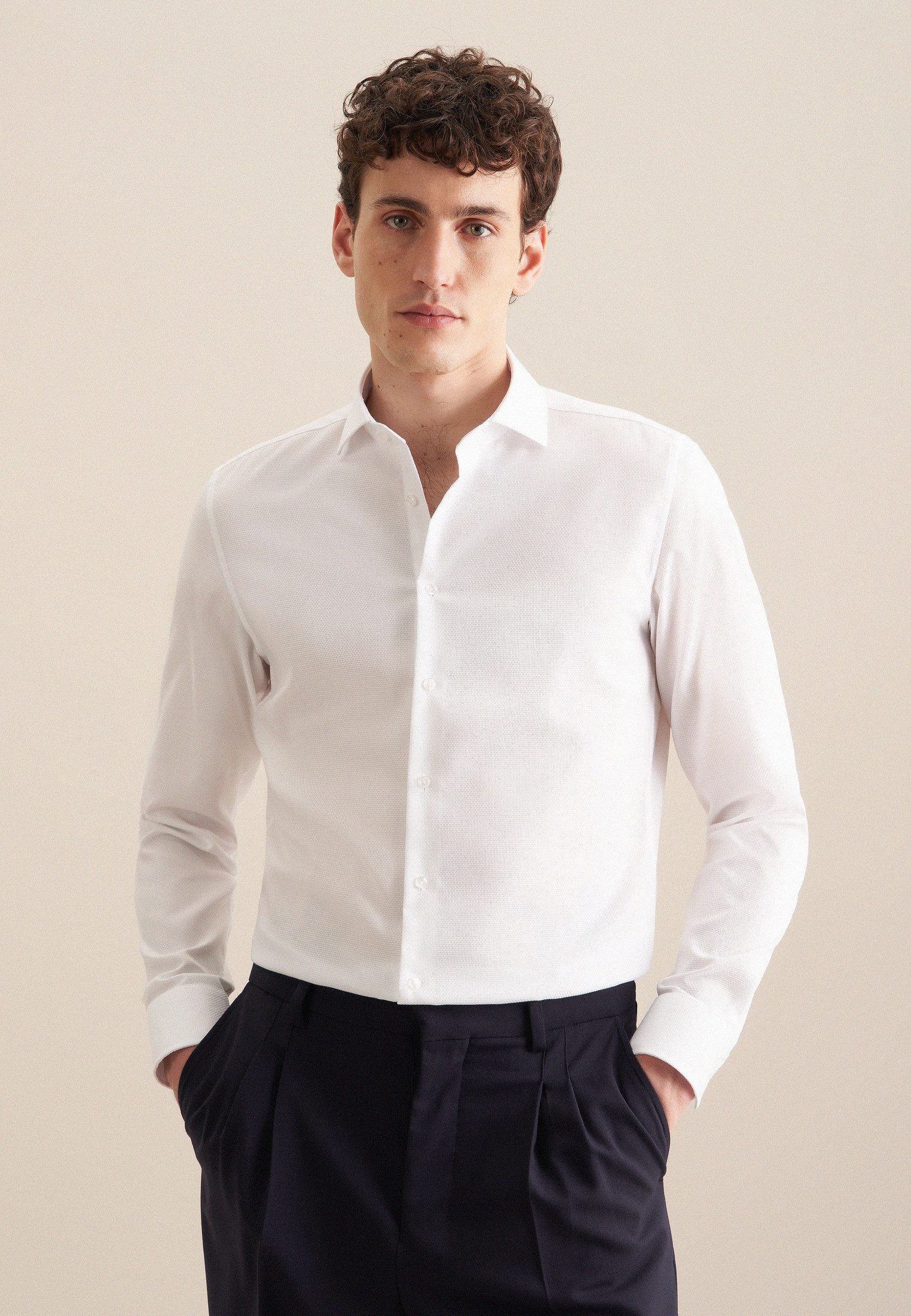 Businesshemd Schwarze Rose