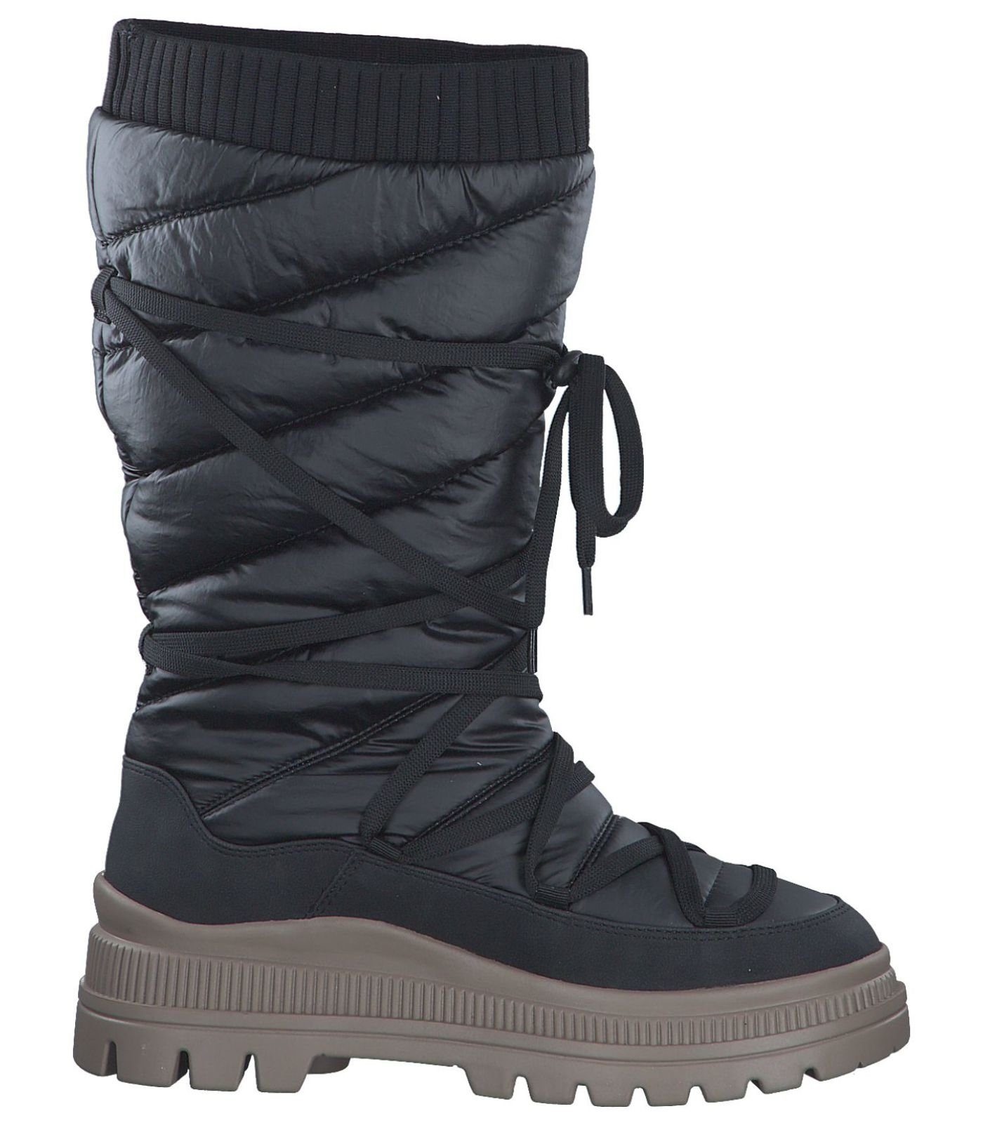 s.Oliver Stiefel Lederimitat/Textil Snowboots Black