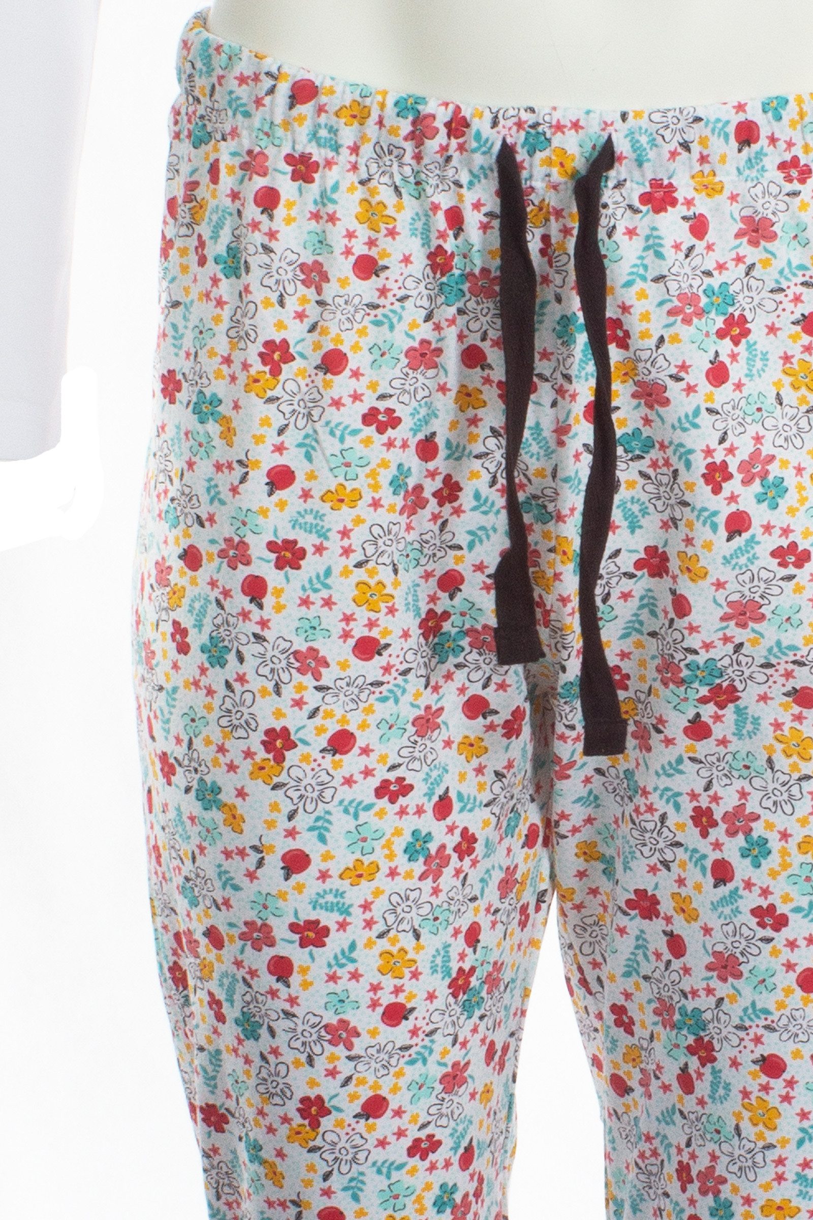 Era&Me Pyjama Damen Pyjama Set Schlafhose + Langarm Oberteil (Schlafanzug Schlafhose + Langarm Oberteil, 2 tlg., Schlafanzug Set) Hoher Baumwollanteil – Bild 4 von 5