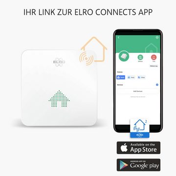 Elro SF500CO2 Rauchmelder (ELRO Connects SF500CO2 Wifi CO2 Meter Kit)