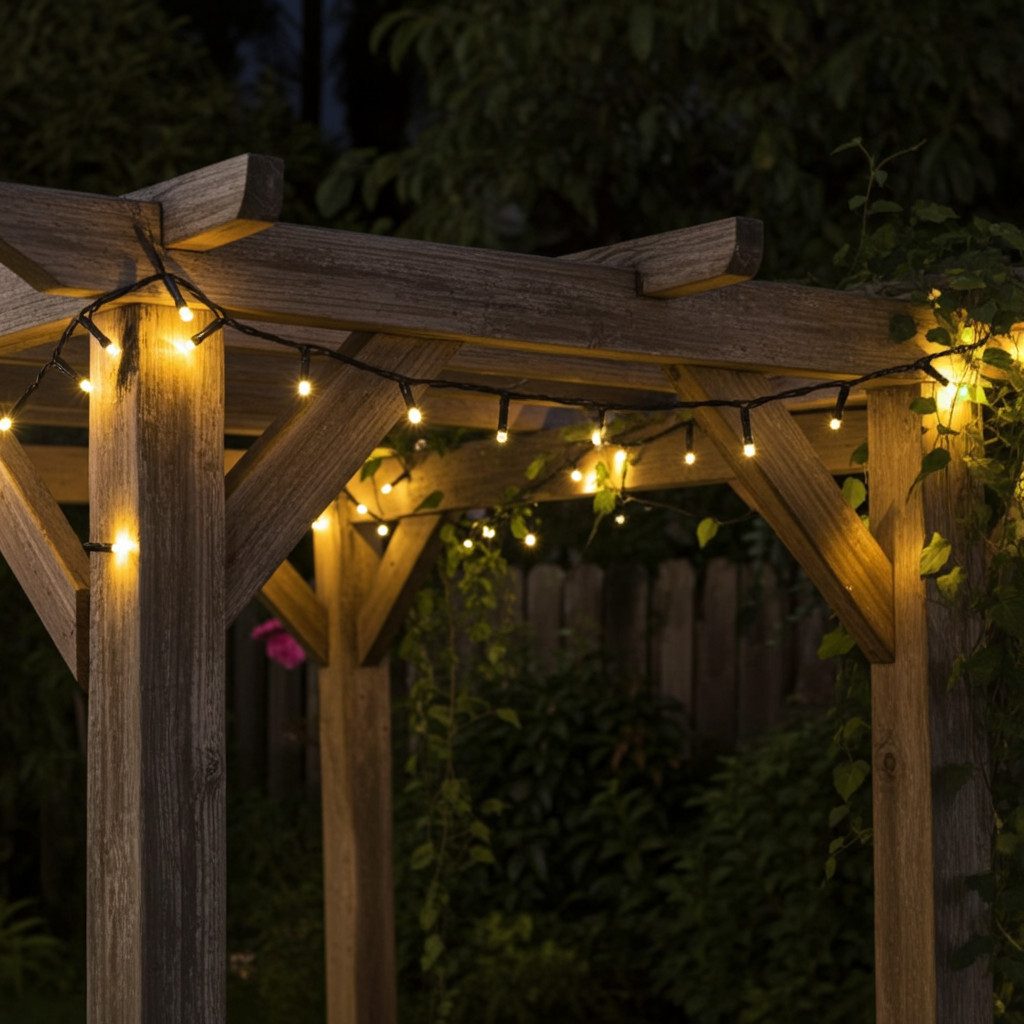 ROGITO elite LED-Lichterkette Helle Solar-Lichterkette 21 m, 480 warmweiße LEDs 13 Funktionen IP44, 480er LED-Lichterkette/USB-Ladefunktion/Fernbedienung/Timer