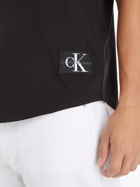 Calvin Klein Jeans T-Shirt BADGE TURN UP SLEEVE mit Logopatch