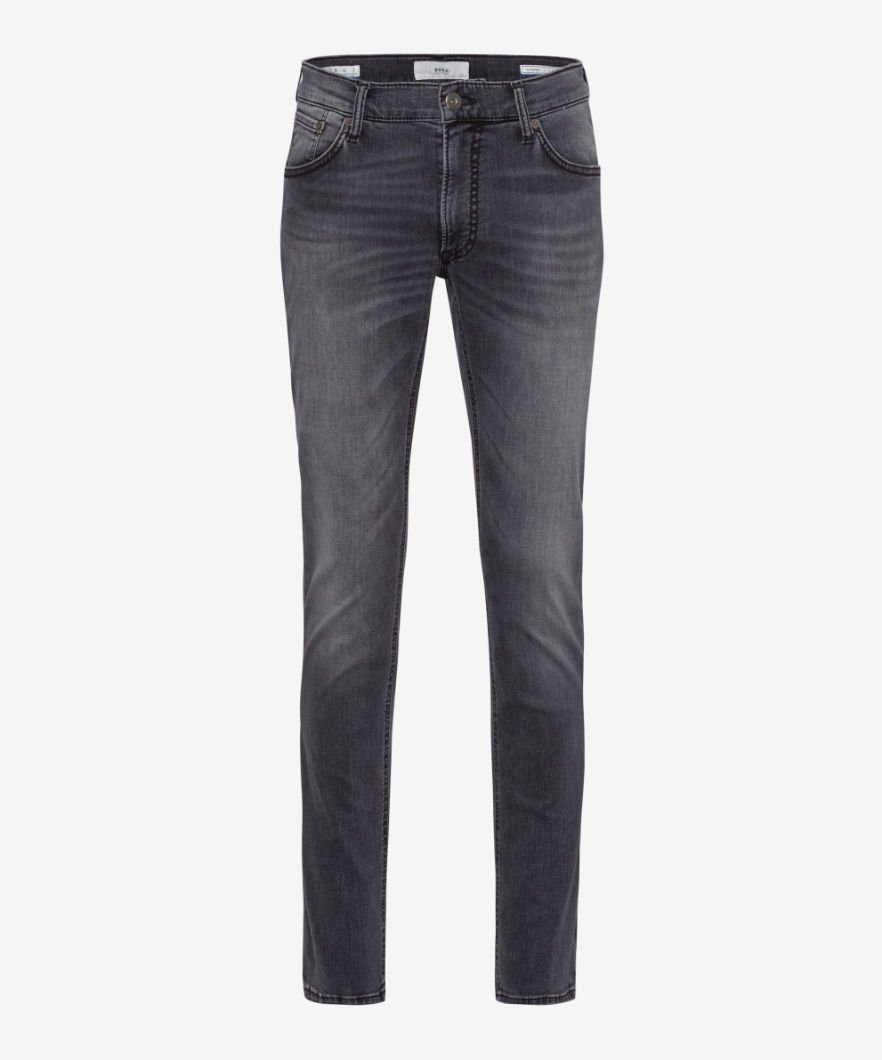 Style grau 5-Pocket-Jeans CHUCK Brax