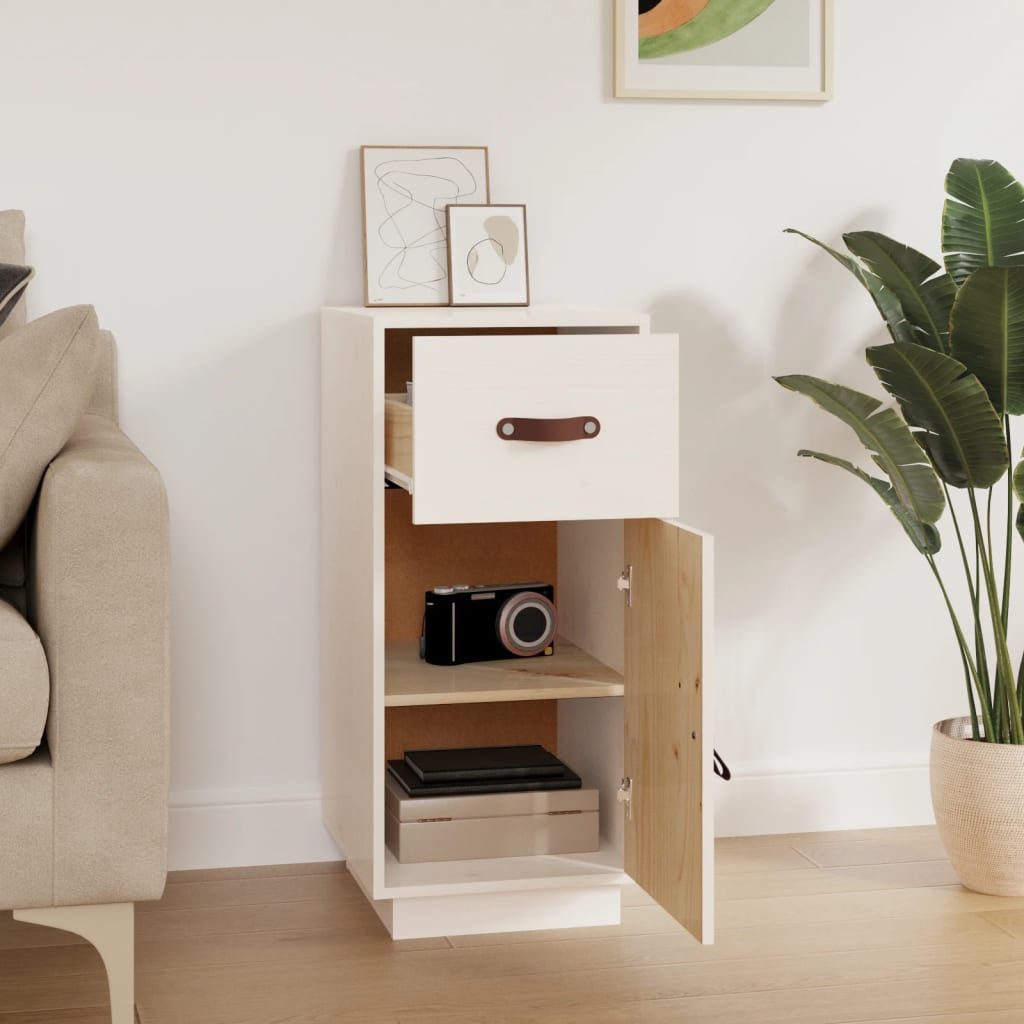 vidaXL Sideboard Sideboard Weiß 34x40x75 cm günstig online kaufen