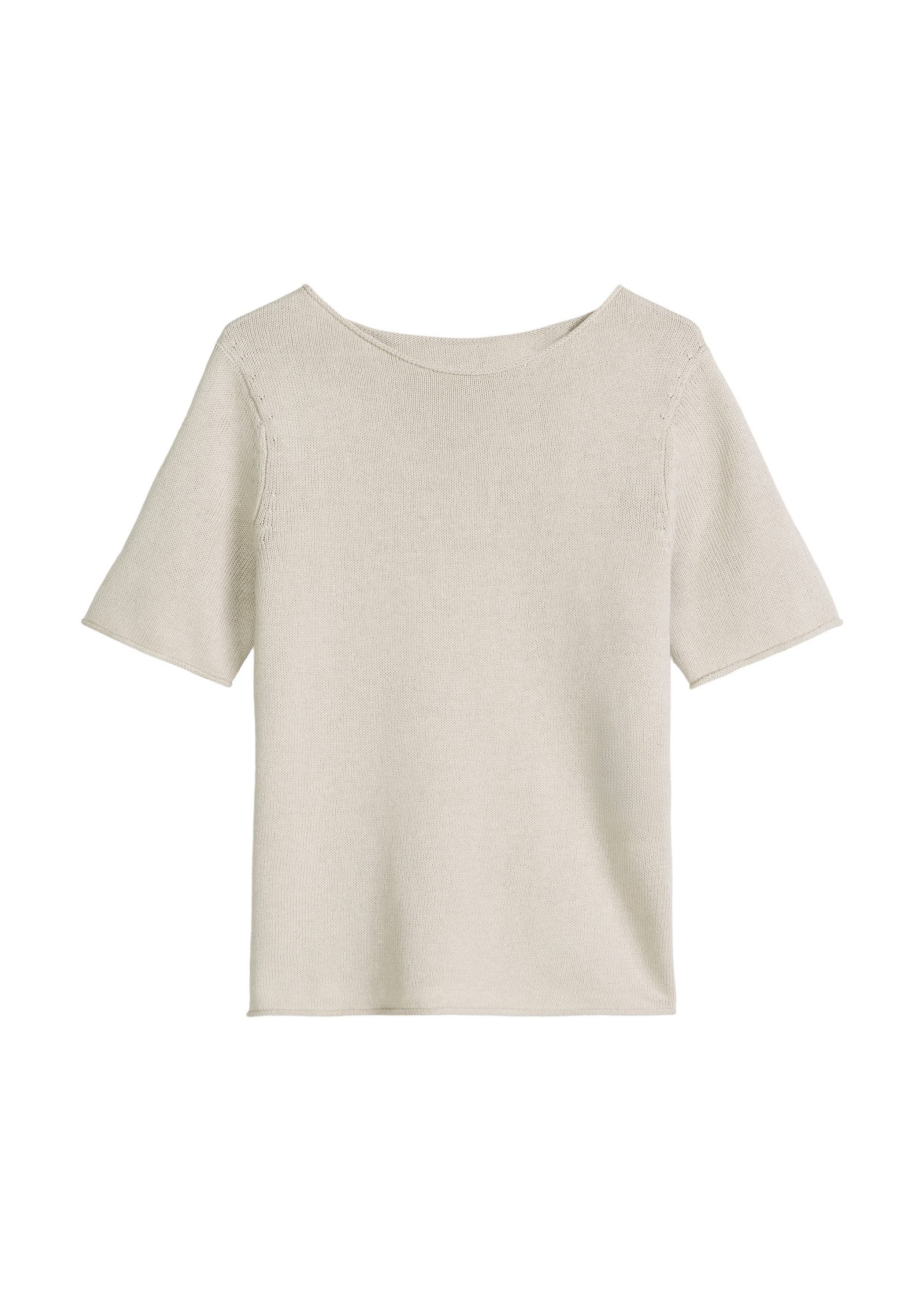 Strickpullover aus Organic-Cotton-Leinen-Mix