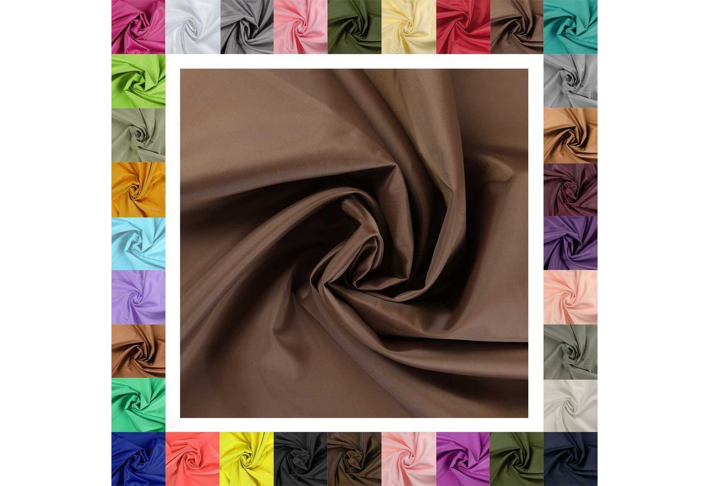 Thumbnail - maDDma Stoff 5m Futterstoff Breite 148cm, braunbeige