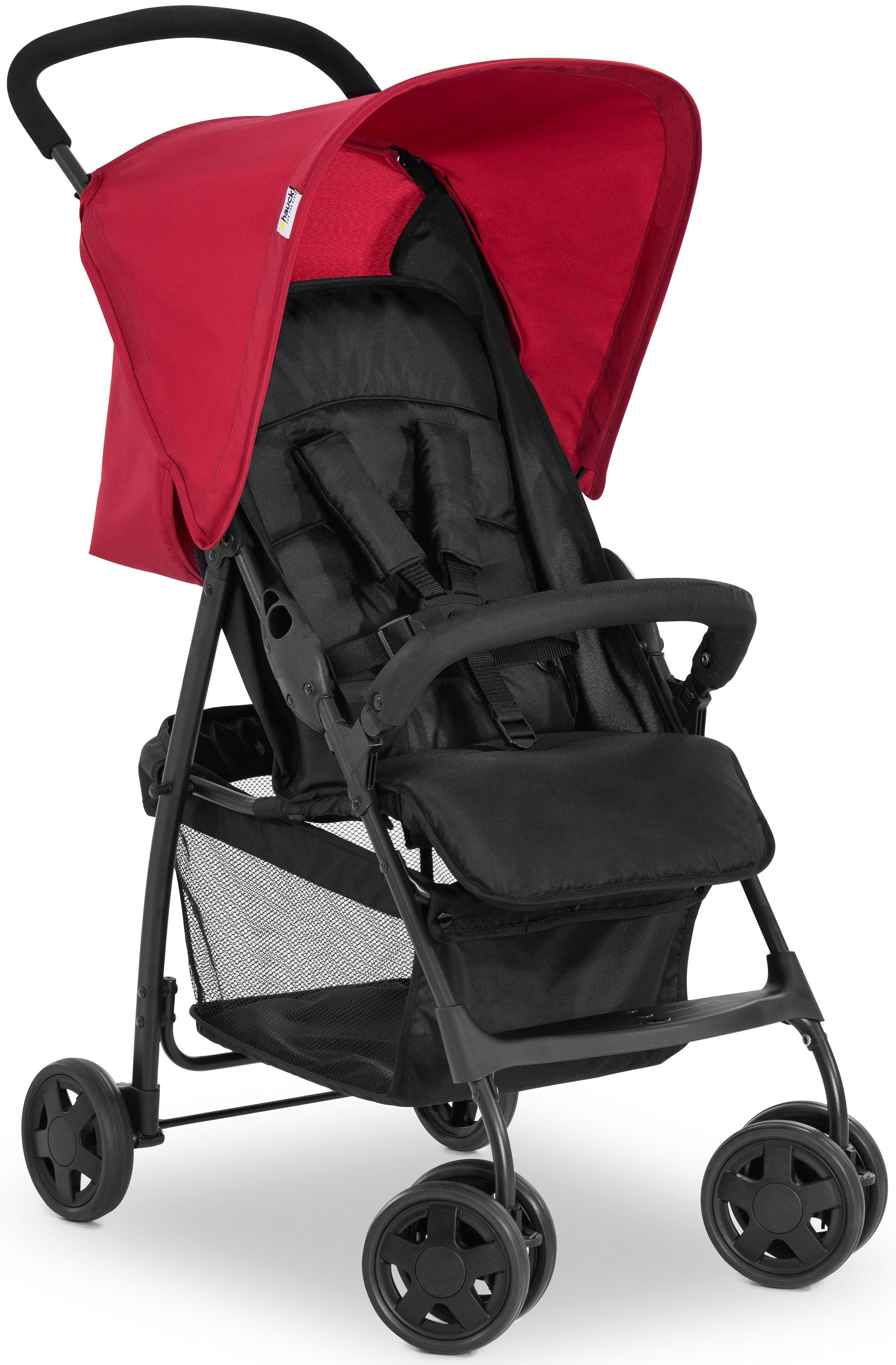 Sportbuggy Sport-Kinderwagen Hauck Vorderrädern, schwenk- und feststellbaren Sport, mit