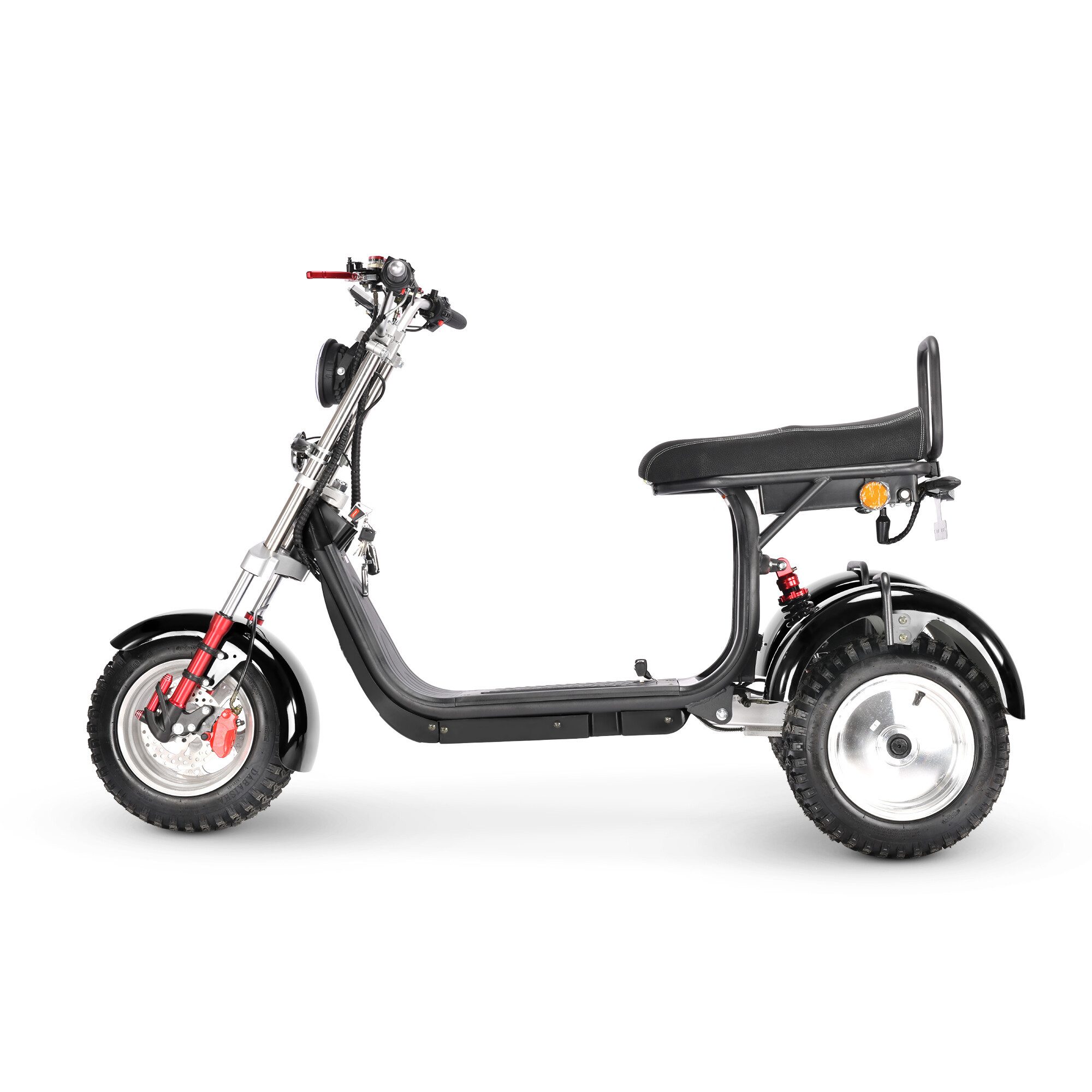 Urban Hopper E-Scooter Urban Chopper Trike CP7 Electric Tricycle E-Scooter Tiltable 45km/h, 4000 W, 45 km/h, 2x 2000W COC Lithium-Ion Battery