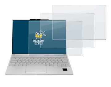 BROTECT flexible Panzerglasfolie für Fujitsu Lifebook U9413, Displayschutzglas, 3 Stück, Schutzglas Glasfolie matt entspiegelt Anti-Reflex
