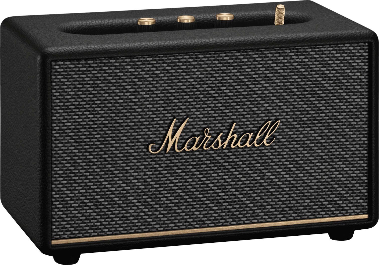 Marshall Acton III Bluetooth-Lautsprecher W) schwarz Stereo (Bluetooth, 60