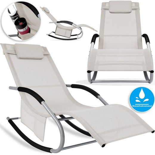 KESSER Gartenliege, Relaxliege Garten Schwungliege Gartenliege