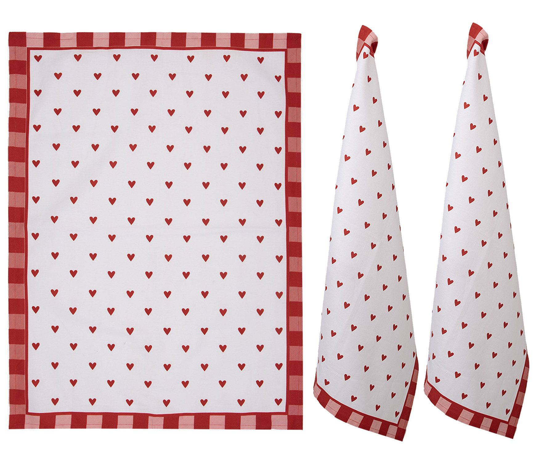 Clayre & Eef Geschirrtuch Love it, günstig online kaufen