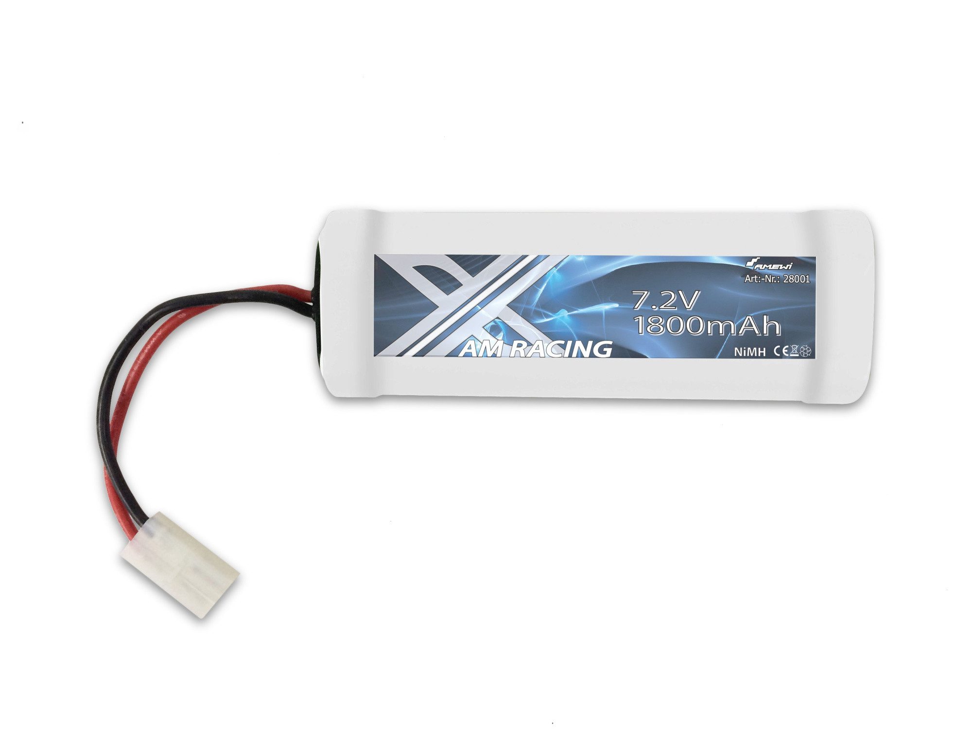RC-Bagger Amewi NiMH Akku 7,2V 1800mAh AMX Racing, Tamiya Stecker