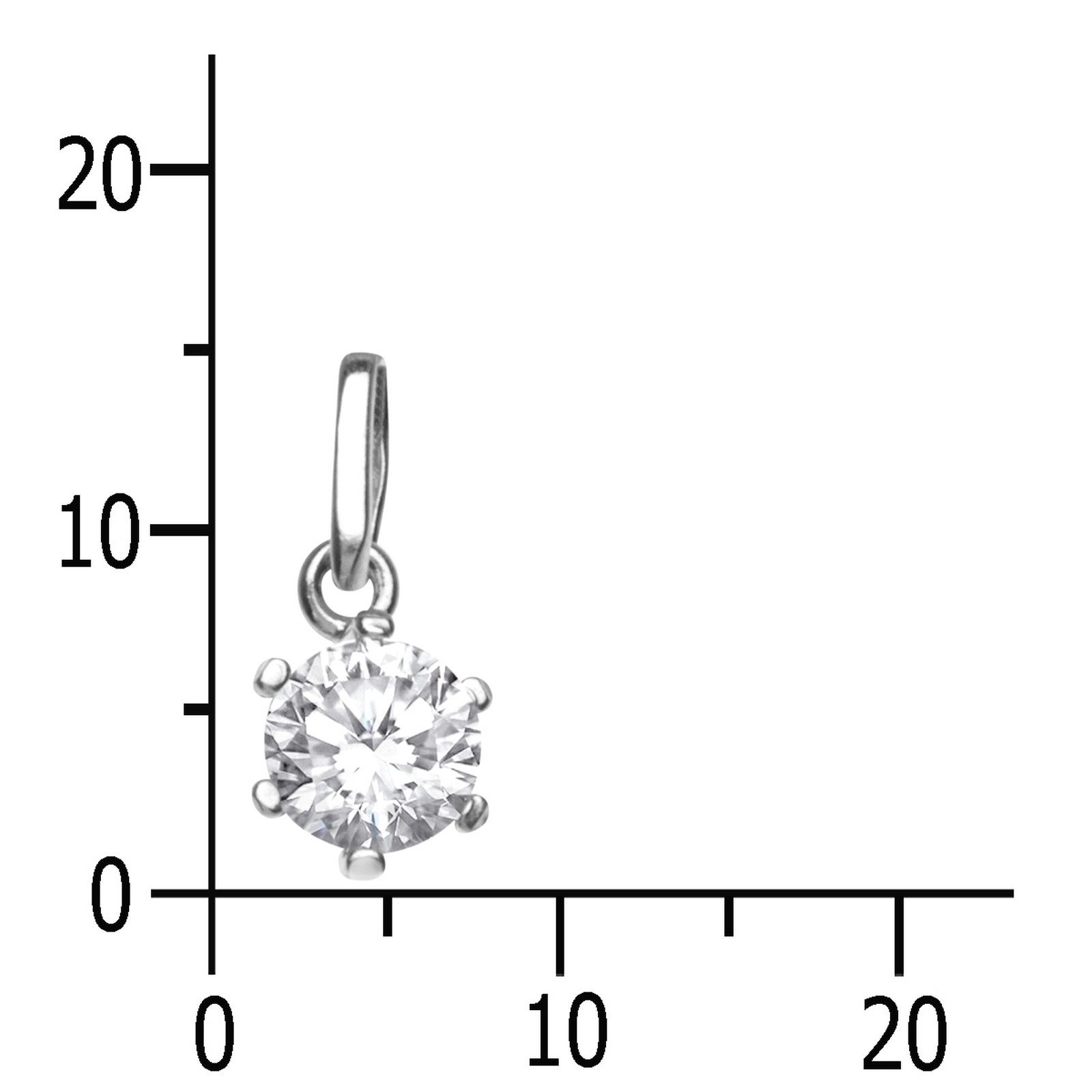 OSTSEE-SCHMUCK Kettenanhänger Ostsee-Schmuck Anhänger Folina 6 mm Anhänger günstig online kaufen