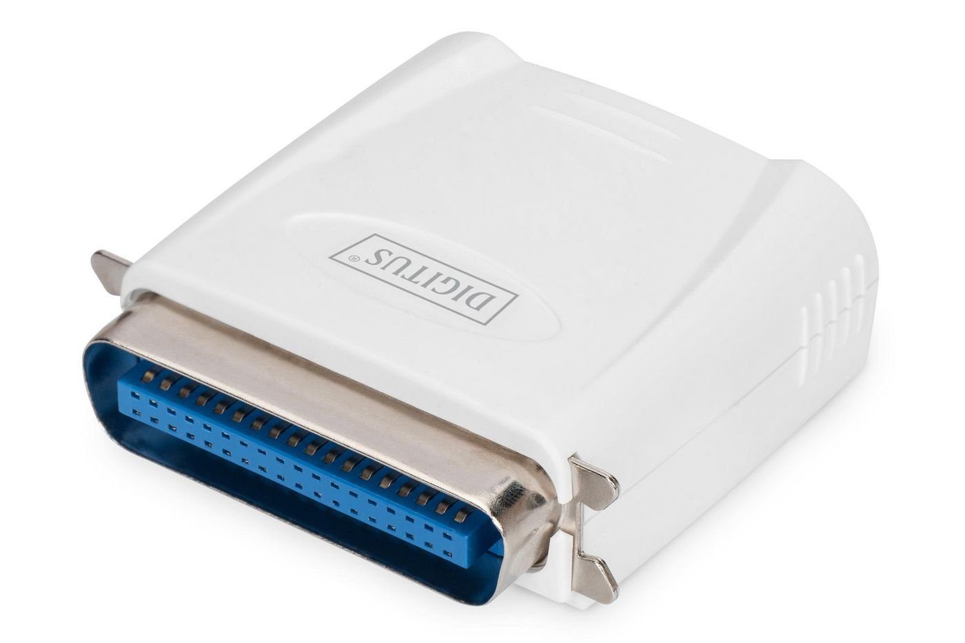 DIGITUS Printserver DIGITUS Fast Ethernet, 1-Port parallel Netzwerk-Adapter